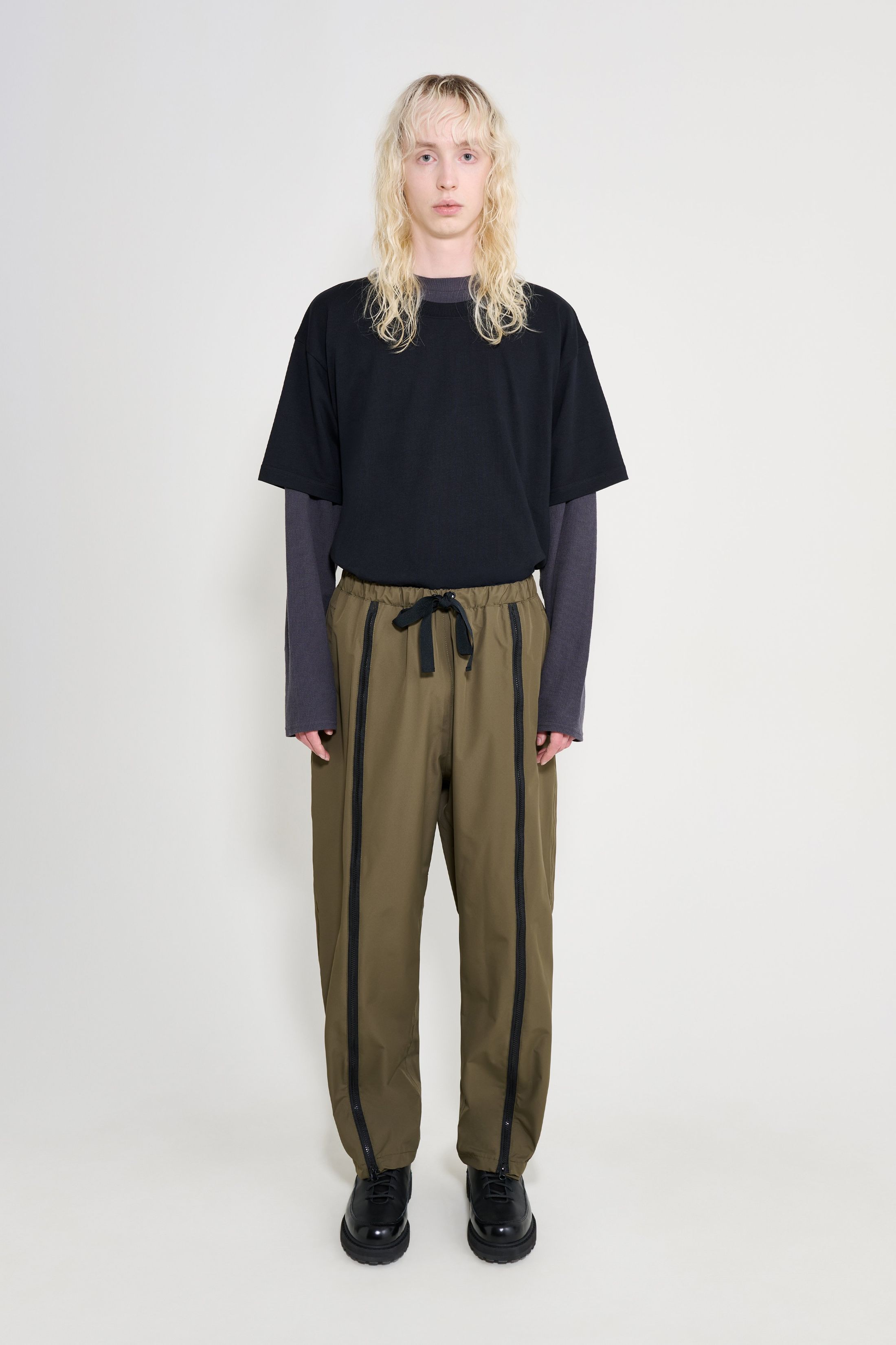 stutterheim bash zip trousers green men
