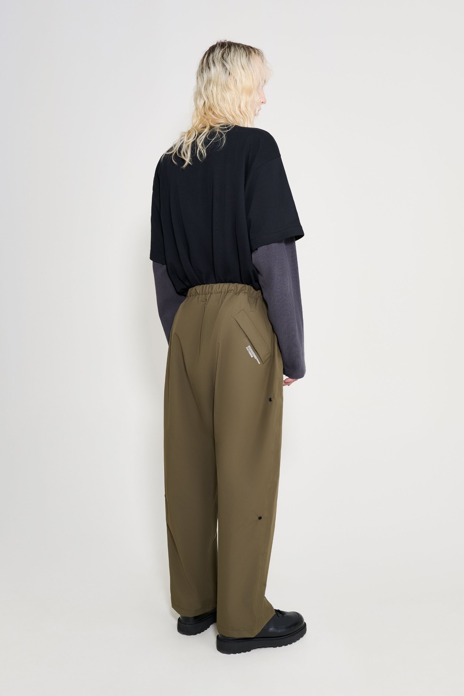 stutterheim bash zip trousers green men