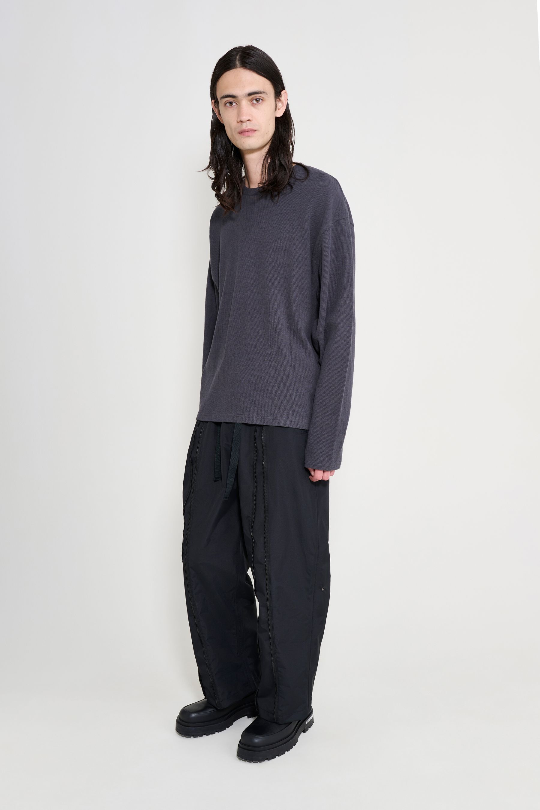 stutterheim bash zip trousers black men