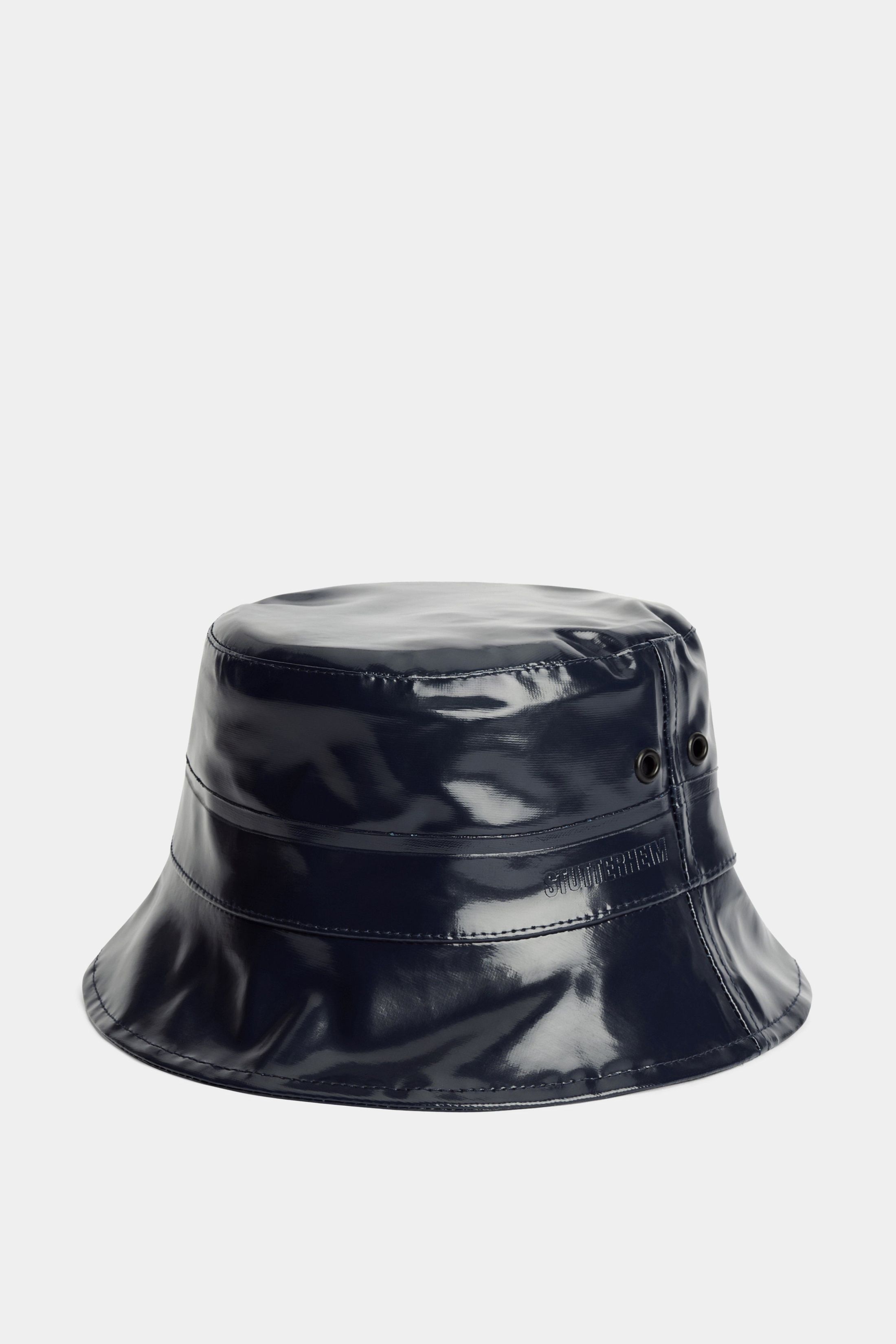 stutterheim beckholmen opal bucket hat navy accessories hats-and-scarves bucket-hats