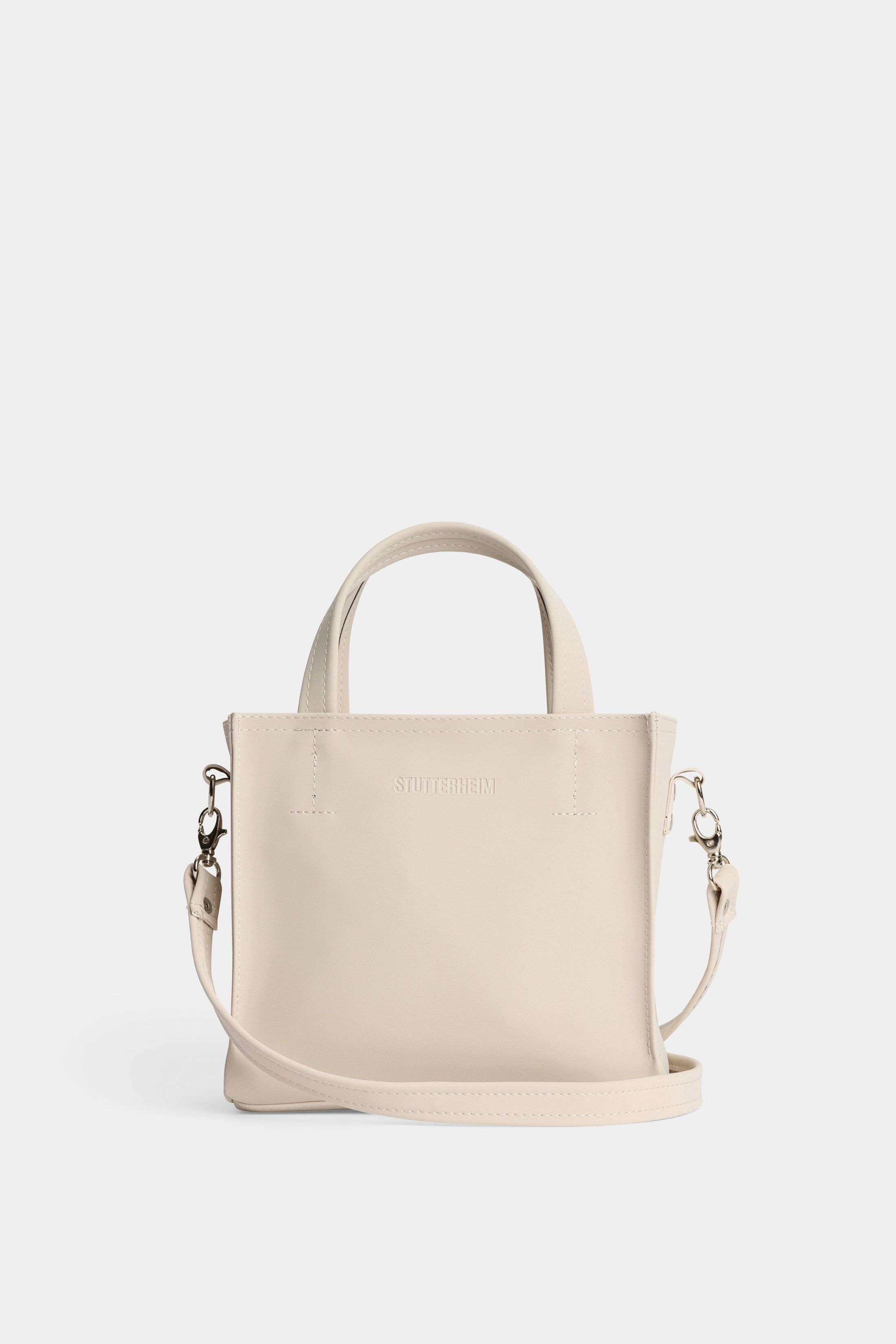 stutterheim biblio bag matte light sand accessories bags handbags
