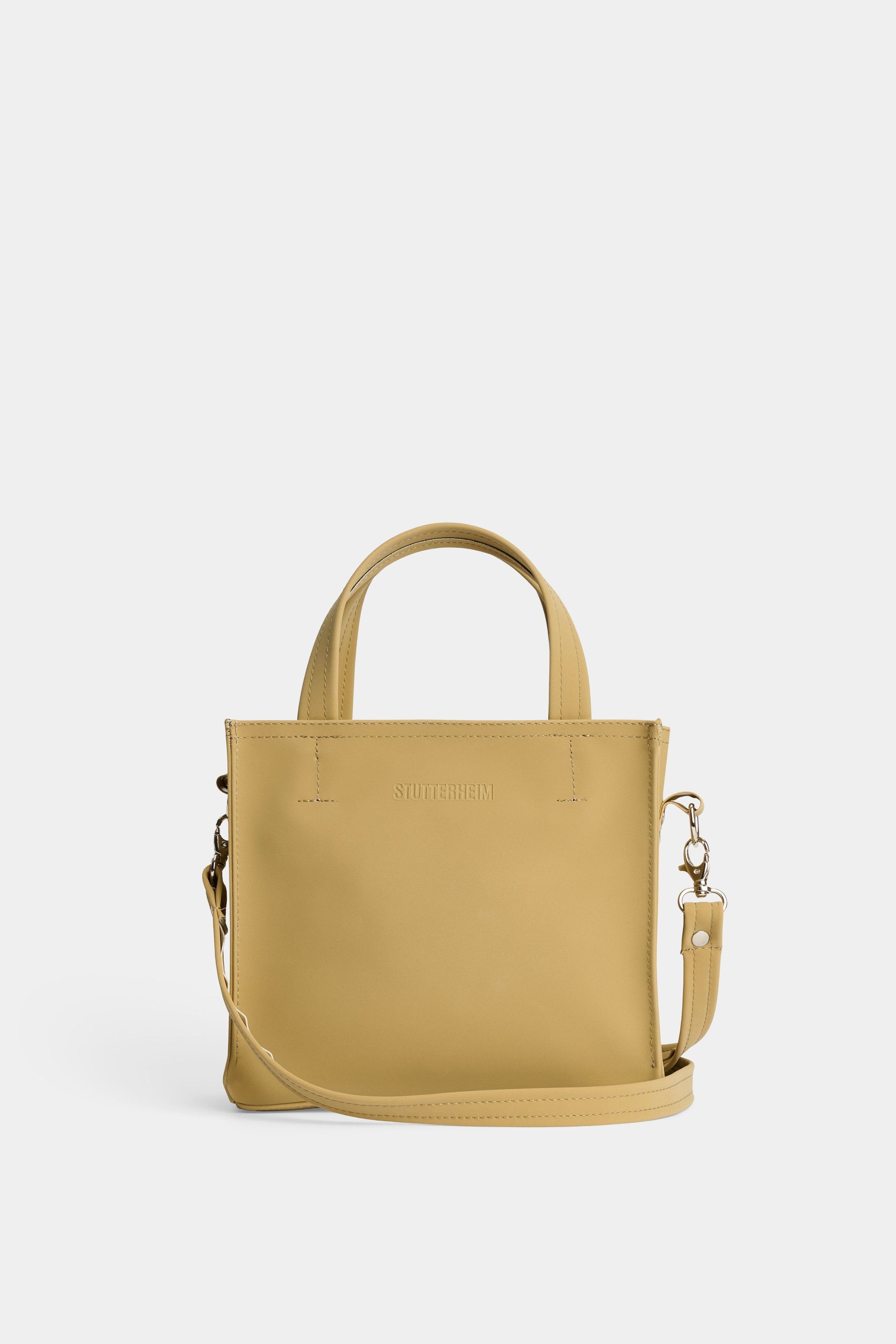 stutterheim biblio bag matte sand accessories bags handbags