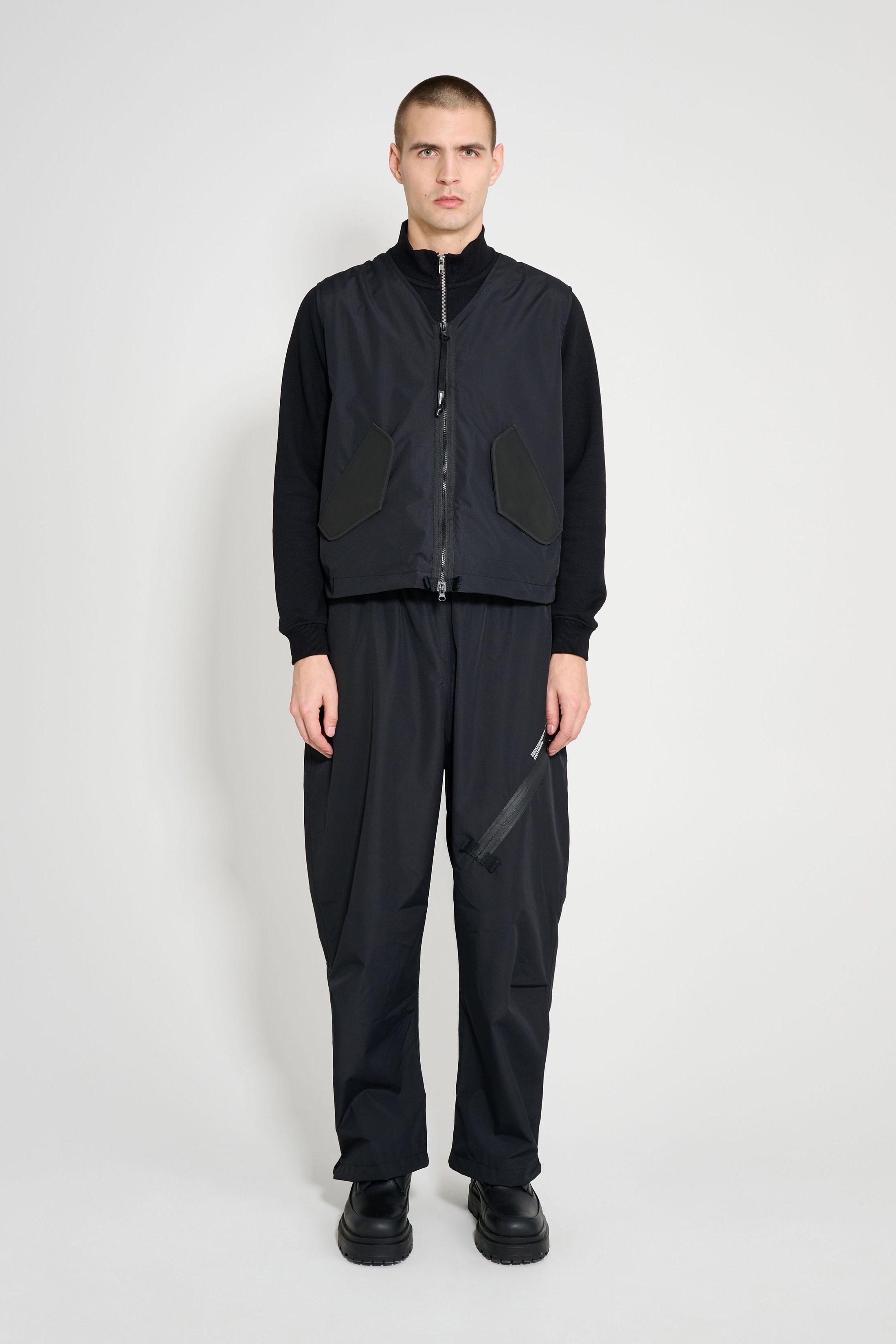 stutterheim bro vest black men jackets vests