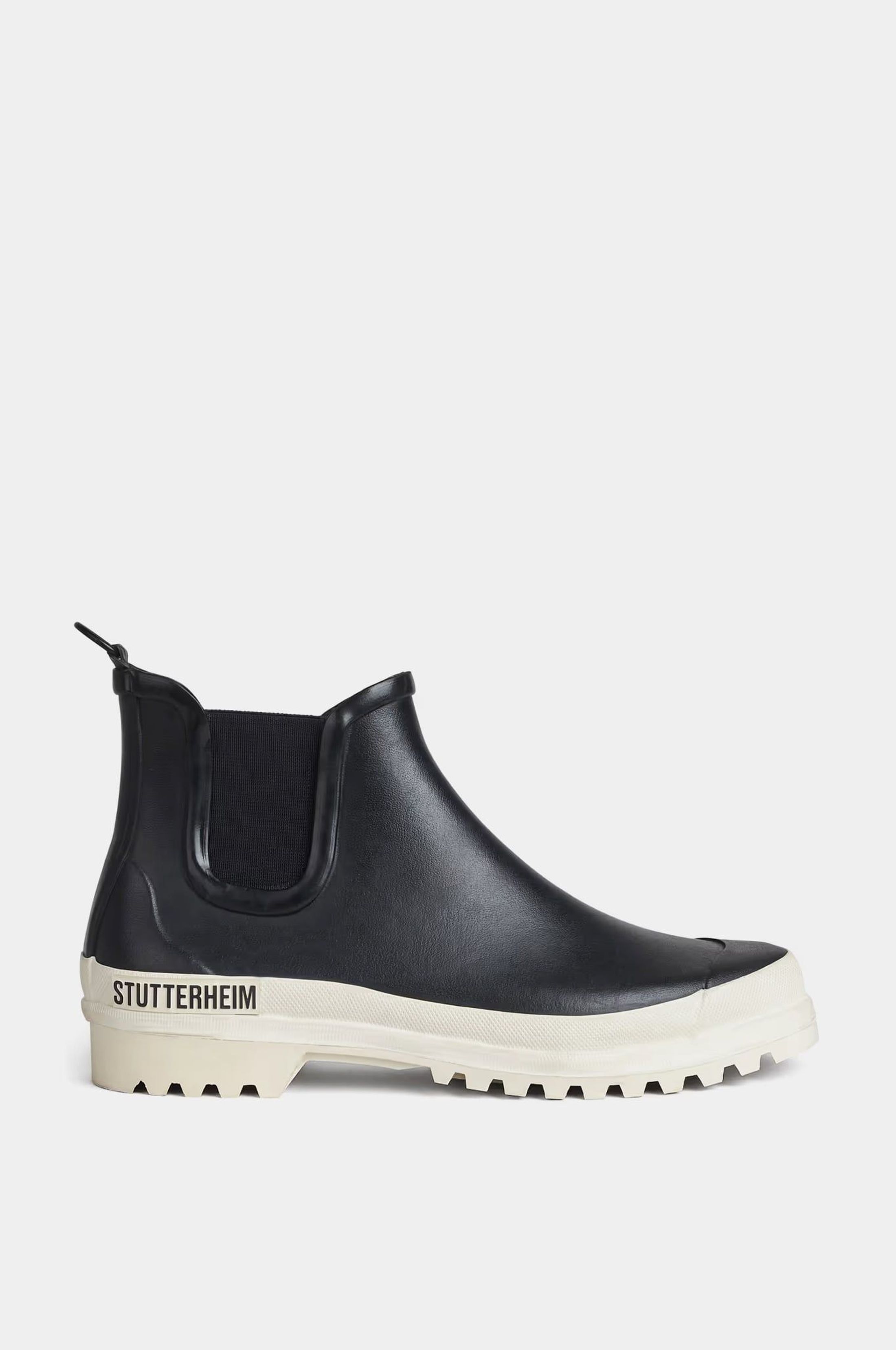 stutterheim chelsea winterwalker black/white footwear winter-boots