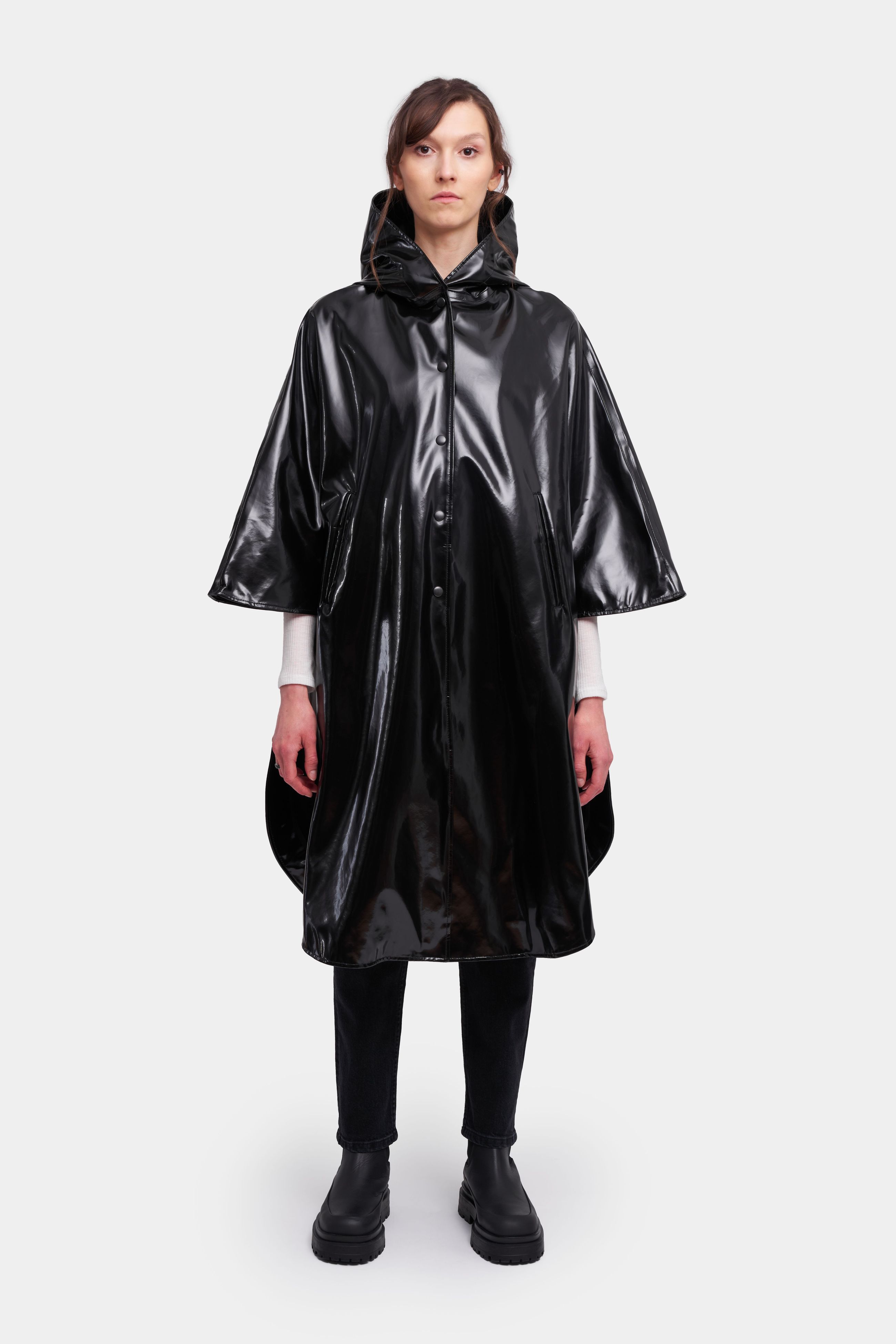 Stutterheim Concert Print Opal Poncho