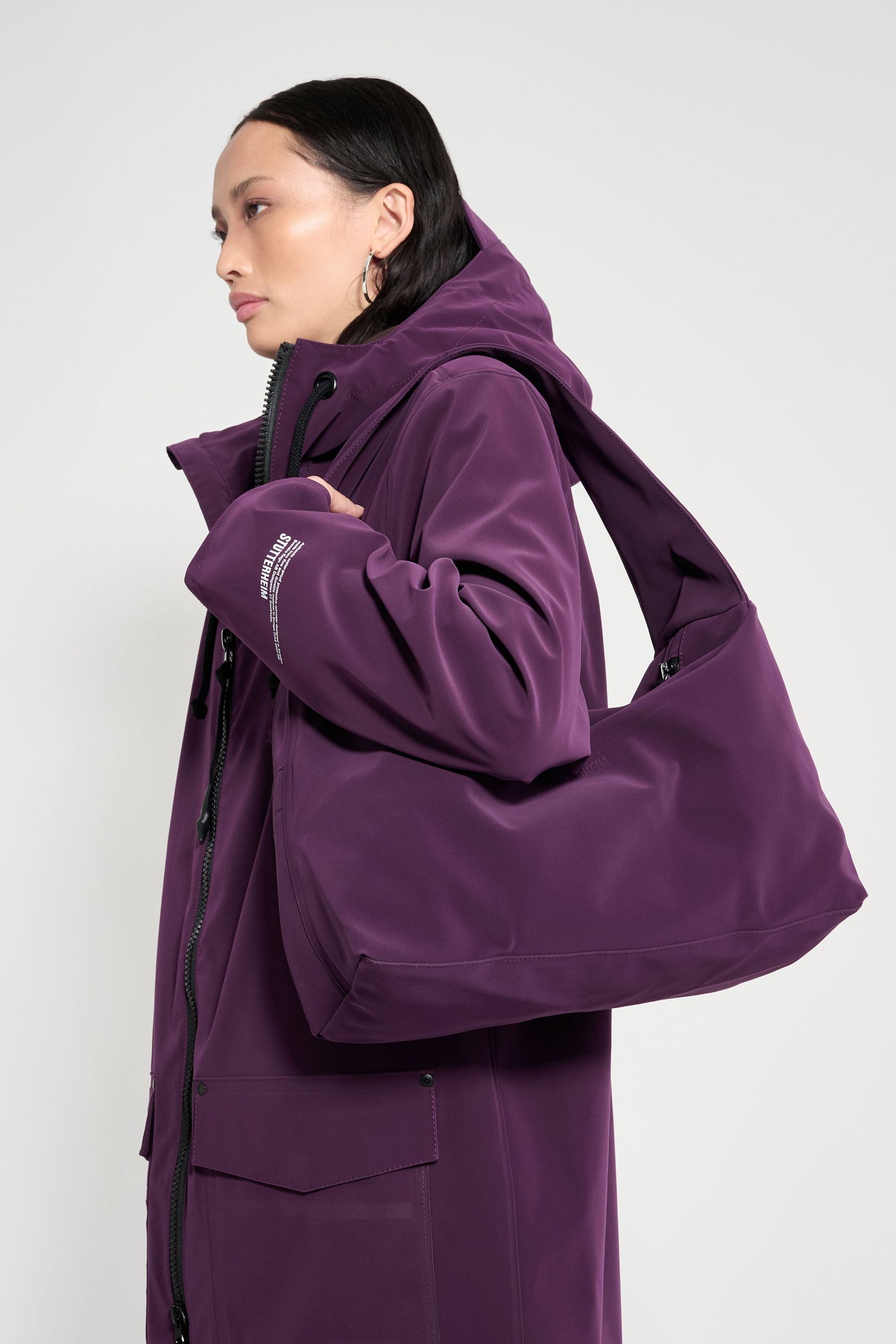 stutterheim ewa bag matte purple haze accessories bags shoulder-bags