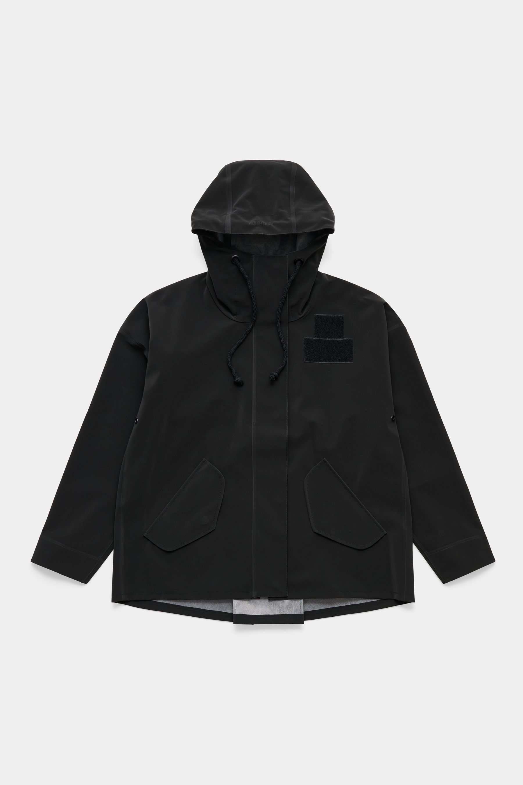 stutterheim faversham matte raincoat black women jackets raincoats