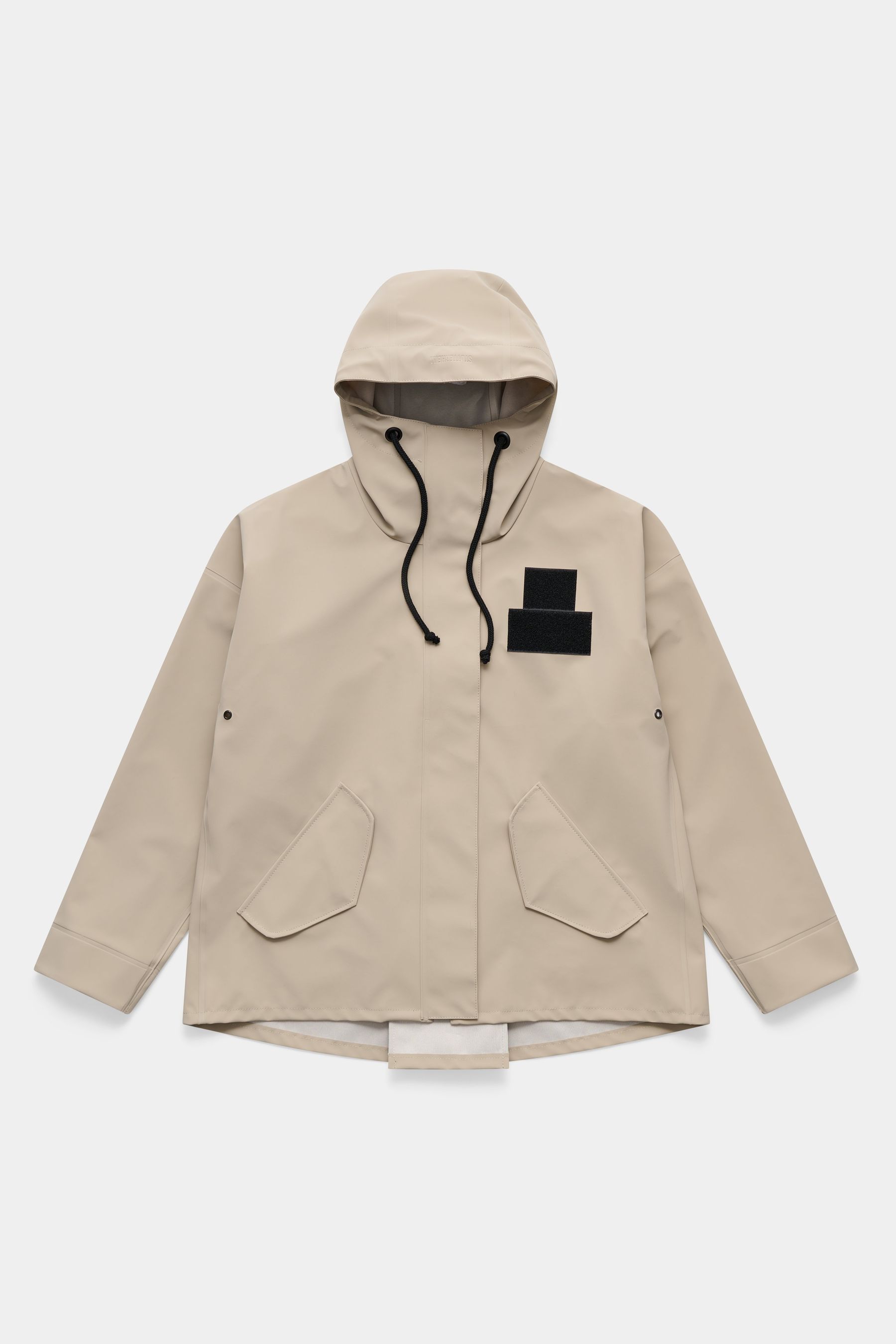 stutterheim faversham matte raincoat potato women jackets