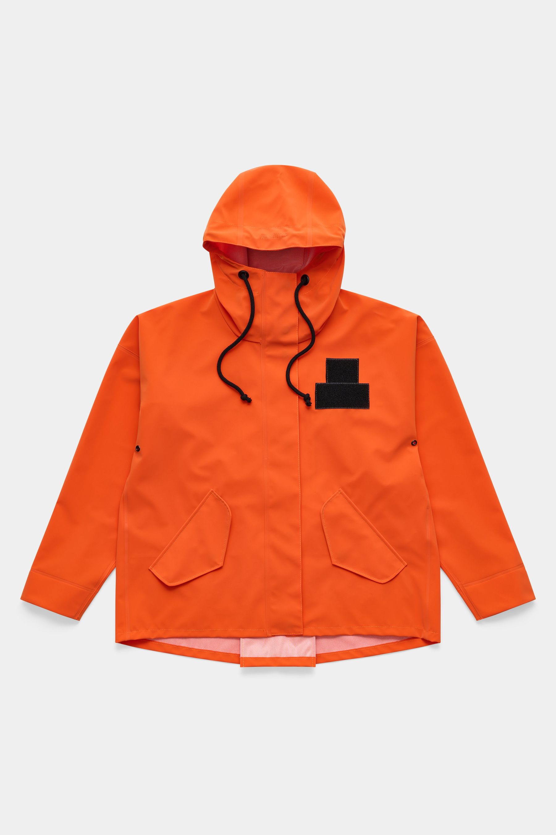 stutterheim faversham matte raincoat pumpkin women jackets