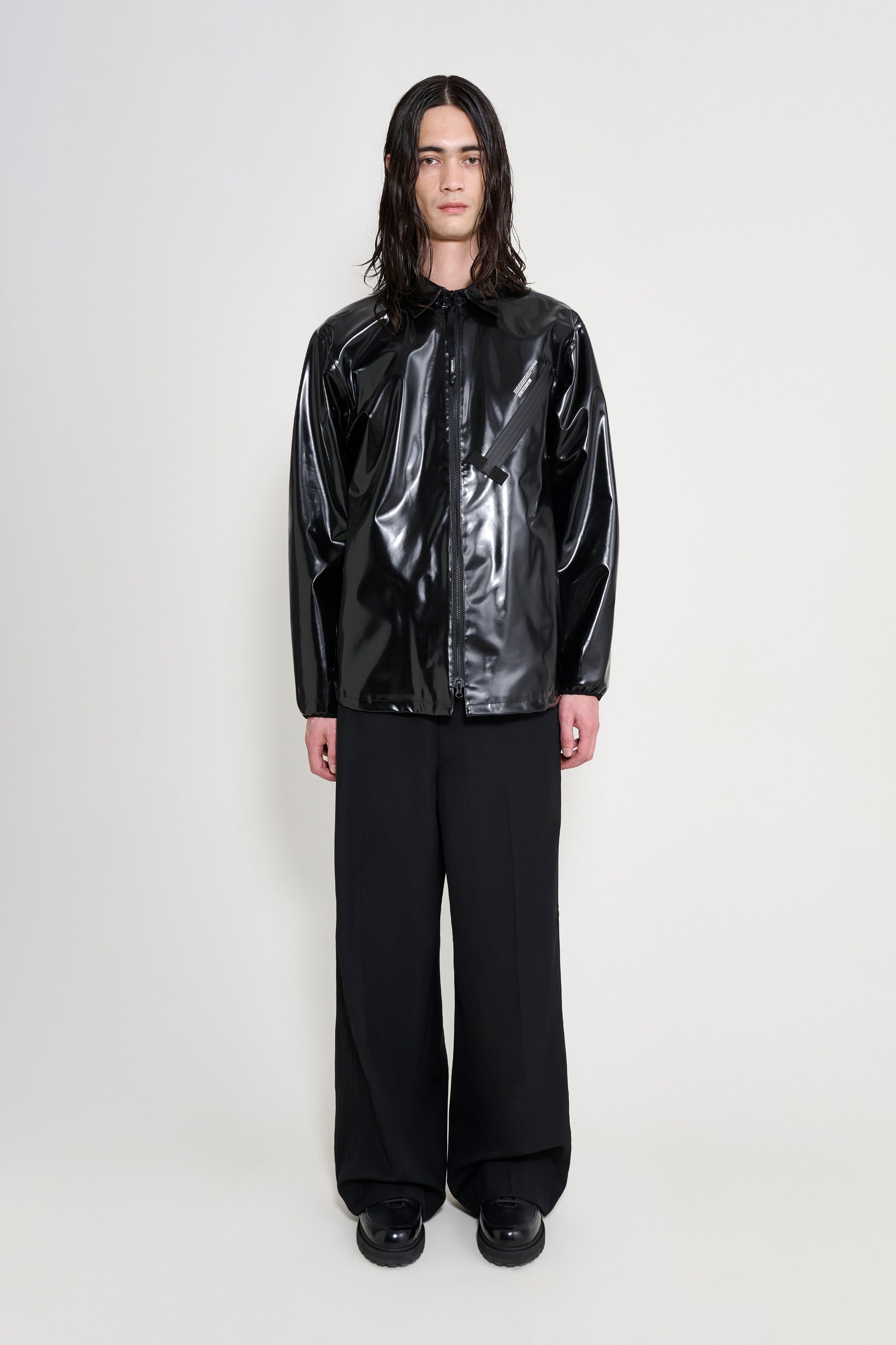 stutterheim humlan opal overshirt black men jackets overshirts