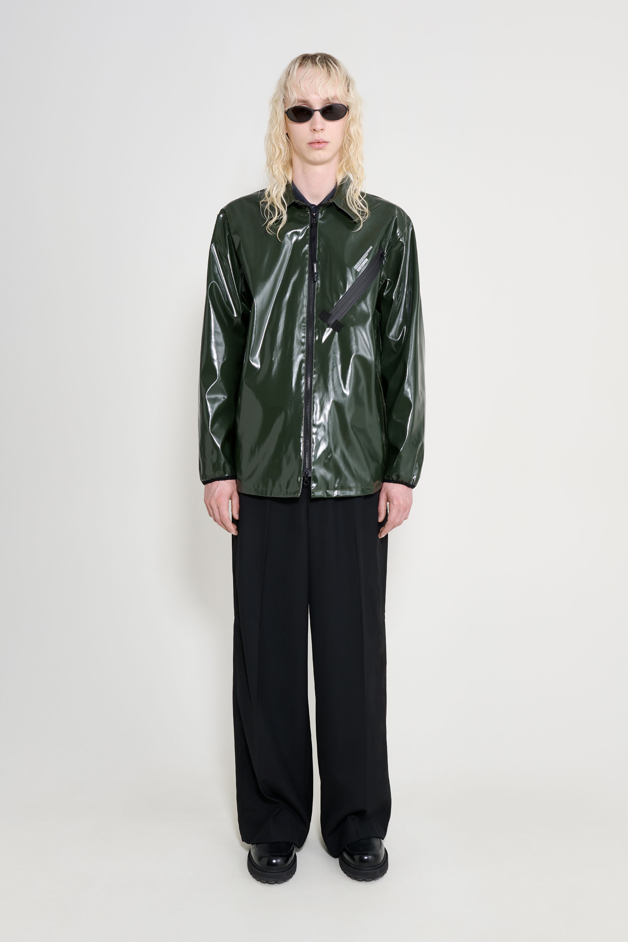 stutterheim humlan opal overshirt green men jackets overshirts