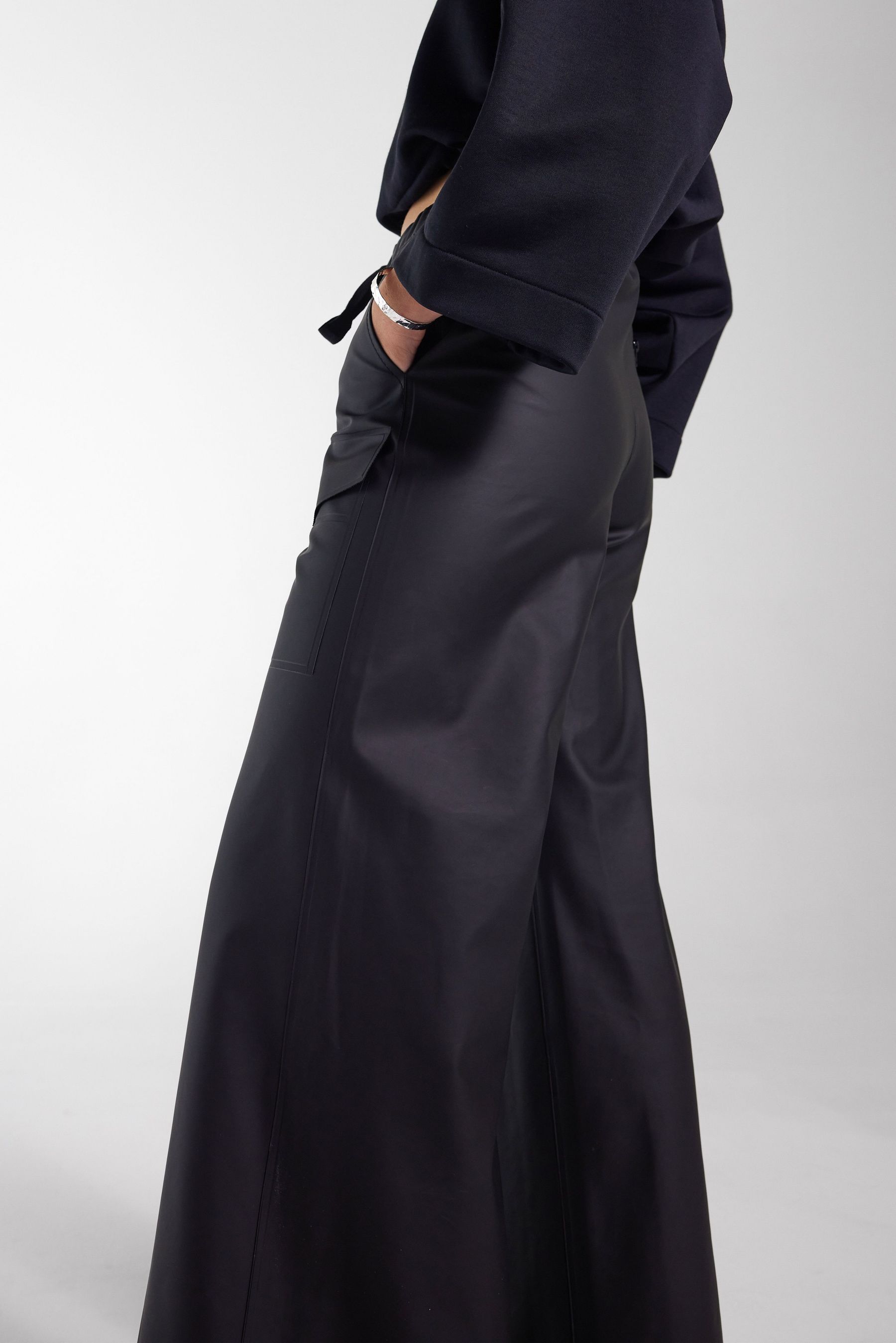 stutterheim jarla trousers black women bottoms