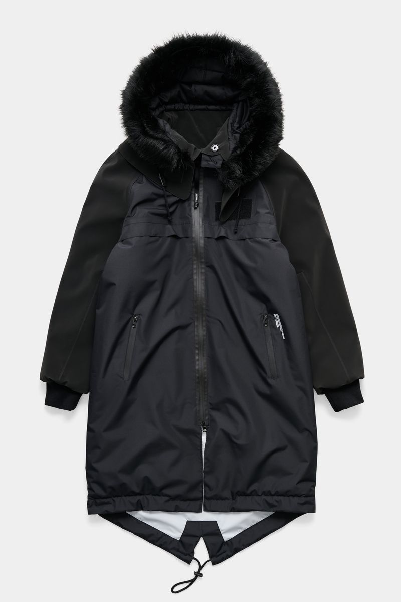 Stutterheim Kalix Parka LW Matte Black