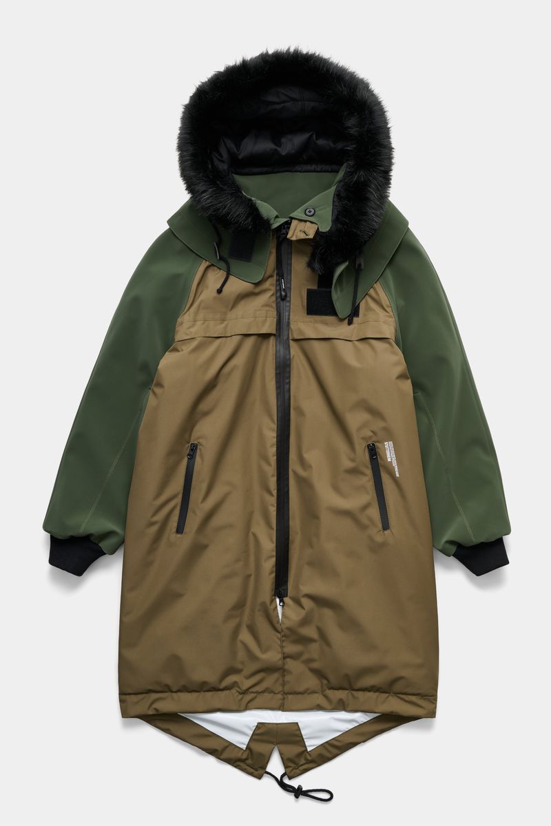 Stutterheim Kalix Parka LW Matte Green
