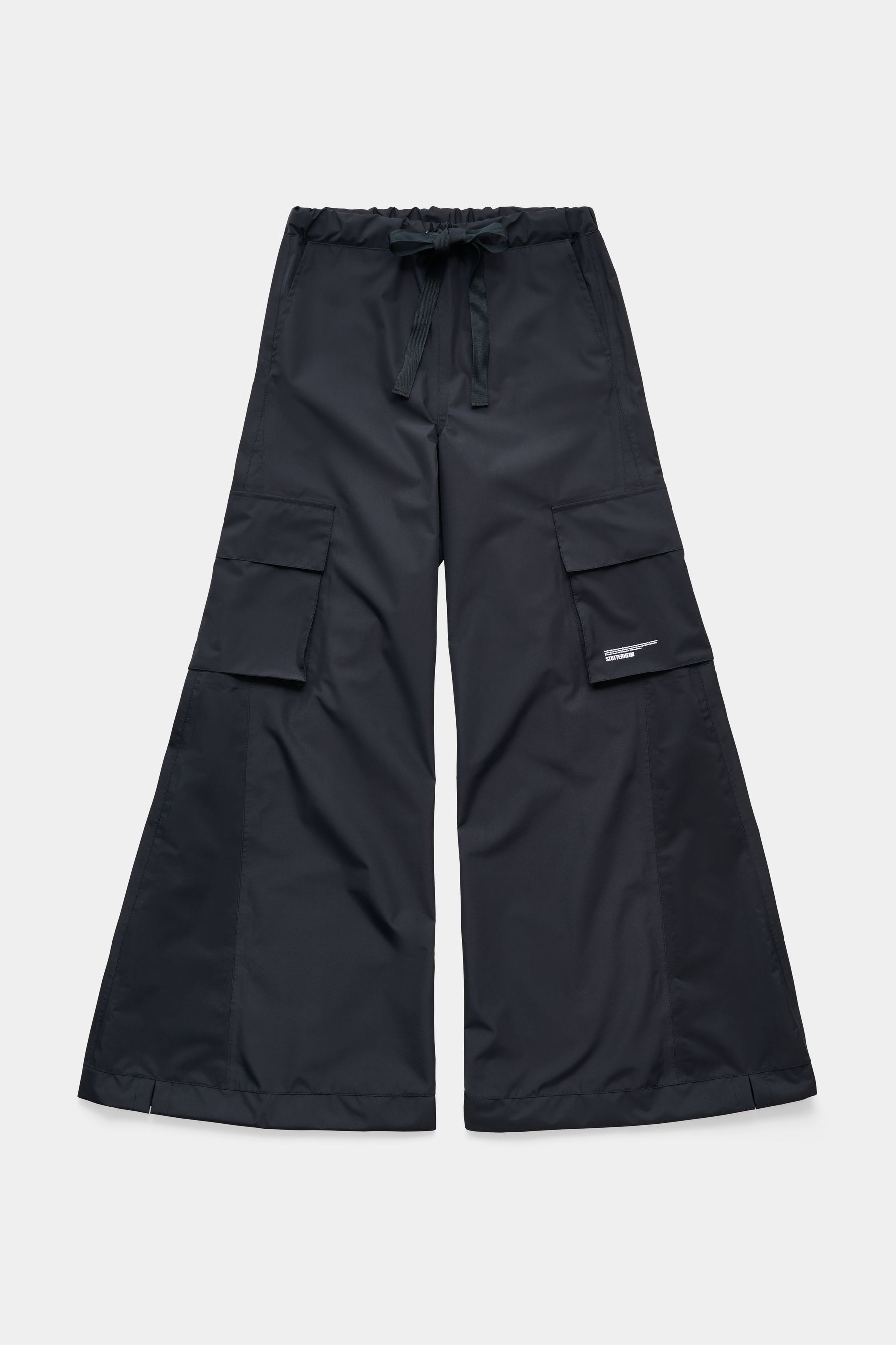 stutterheim karla pocket lightweight trousers black women bottoms