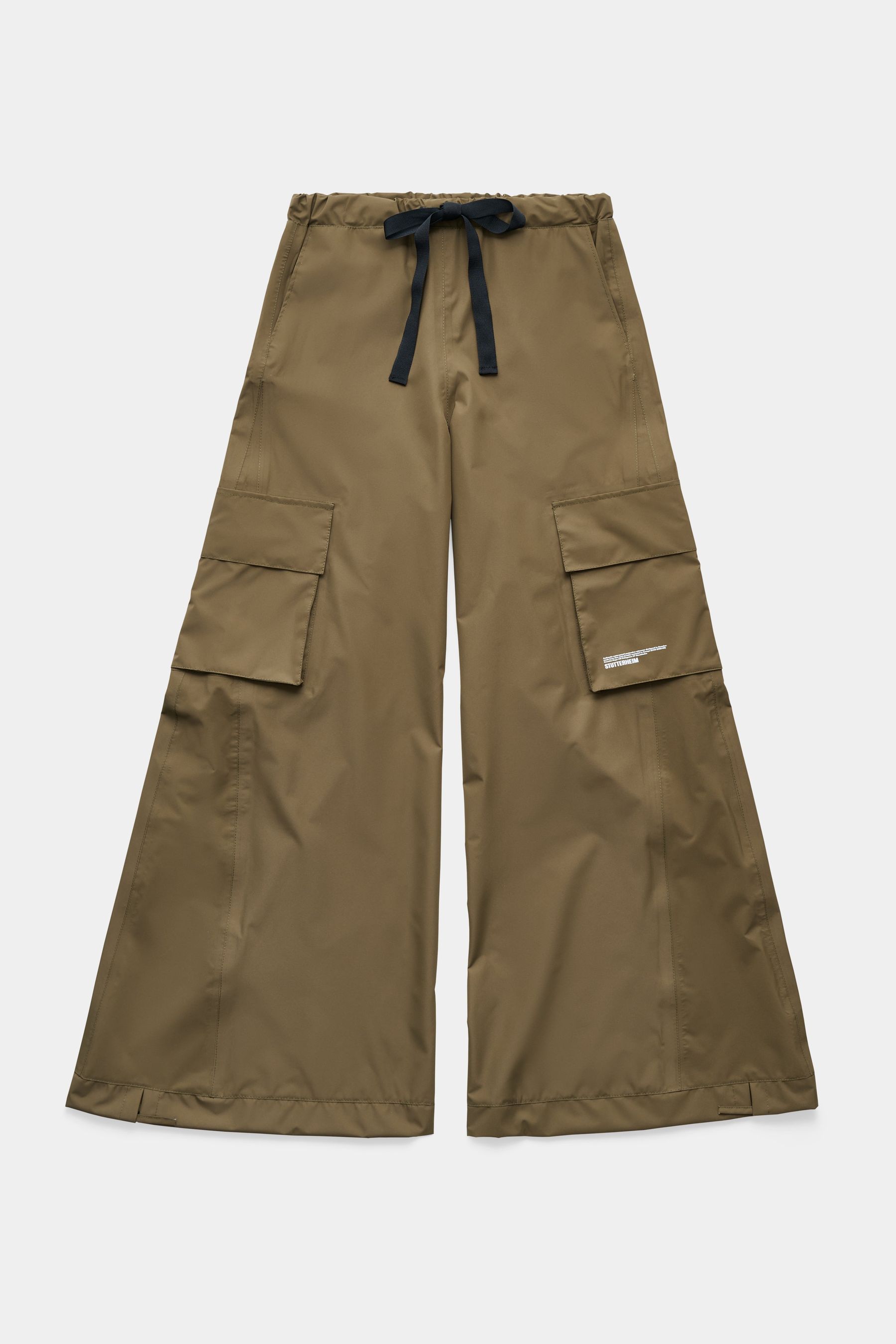 stutterheim karla pocket lightweight trousers green women bottoms