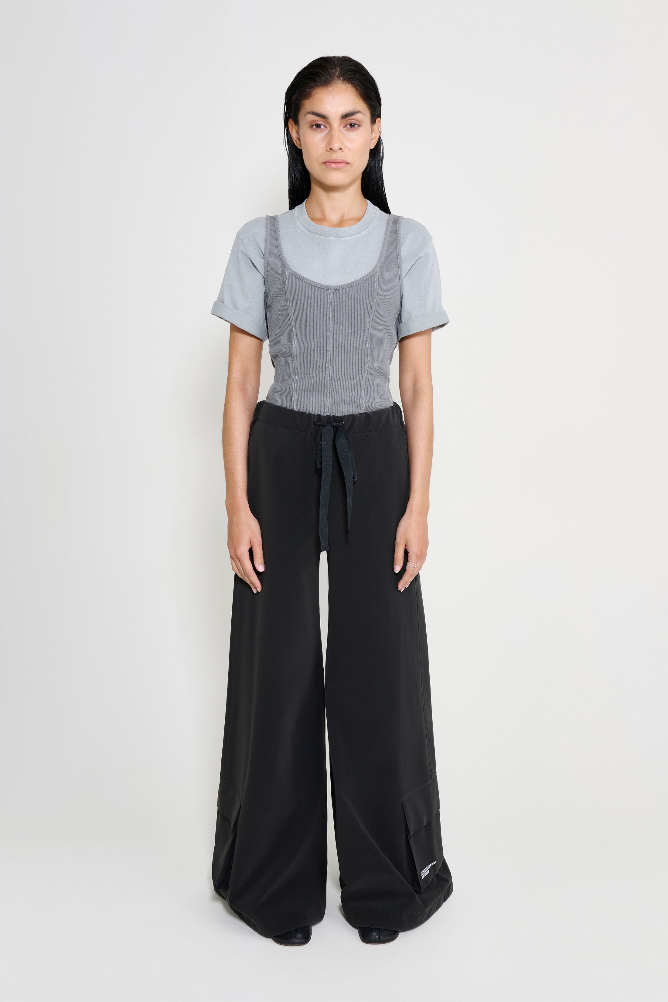stutterheim karla pocket trousers black women bottoms