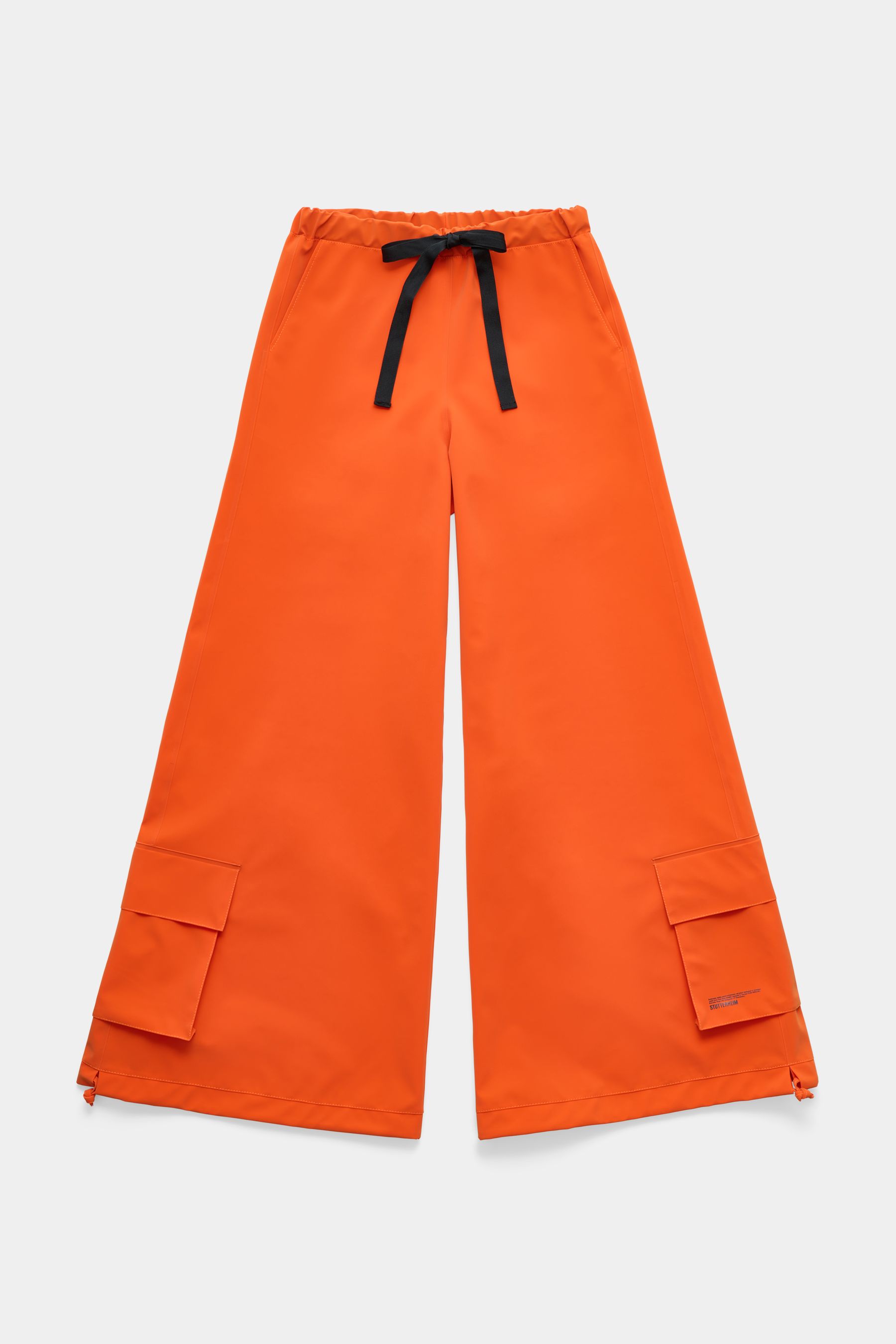 stutterheim karla pocket trousers pumpkin women bottoms