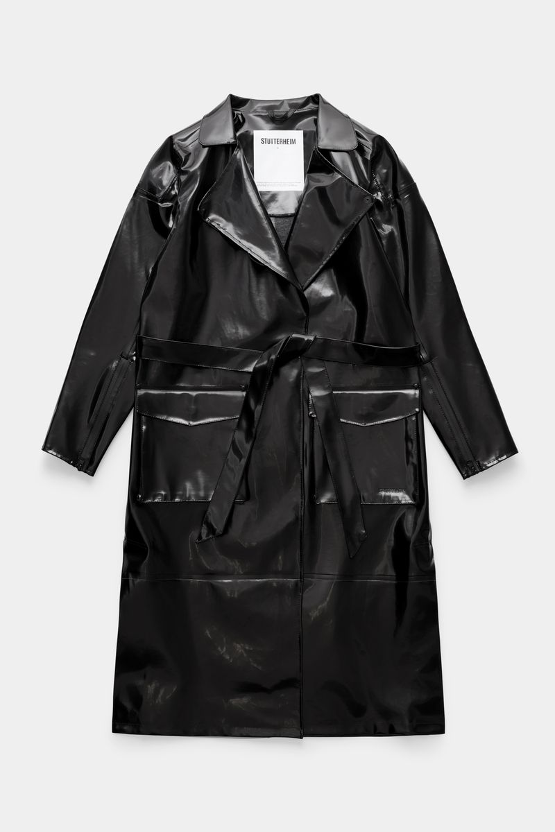 Stutterheim Kista Opal Trench Coat