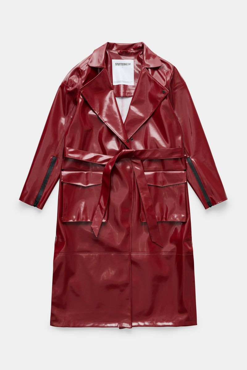 Stutterheim Kista Opal Trench Coat