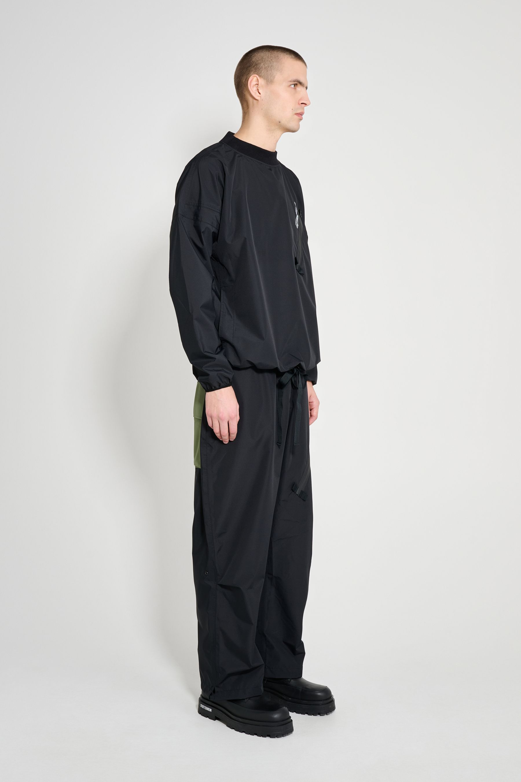 stutterheim knivsta sweater black men knitwear