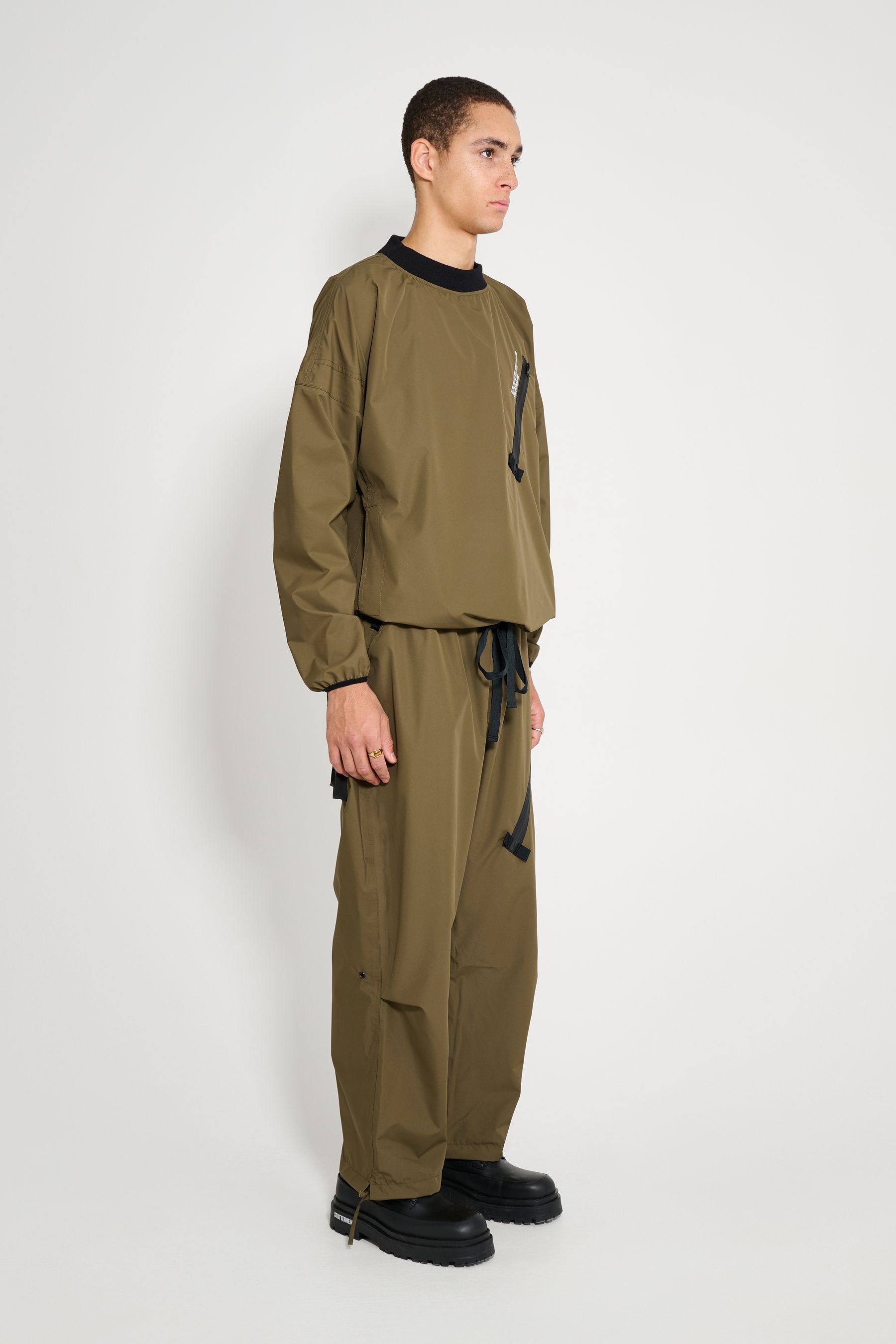 stutterheim knivsta sweater green men knitwear