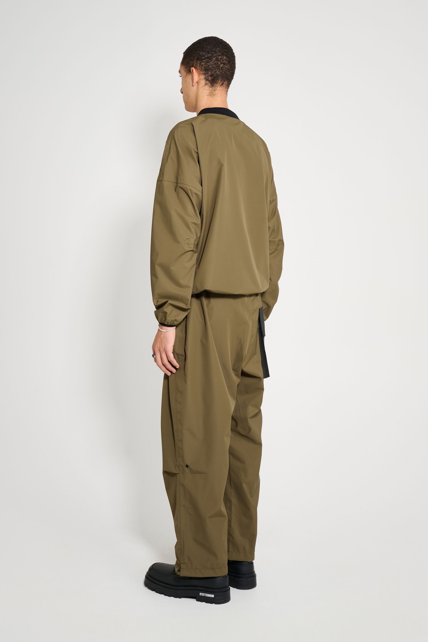 stutterheim knivsta sweater green men knitwear