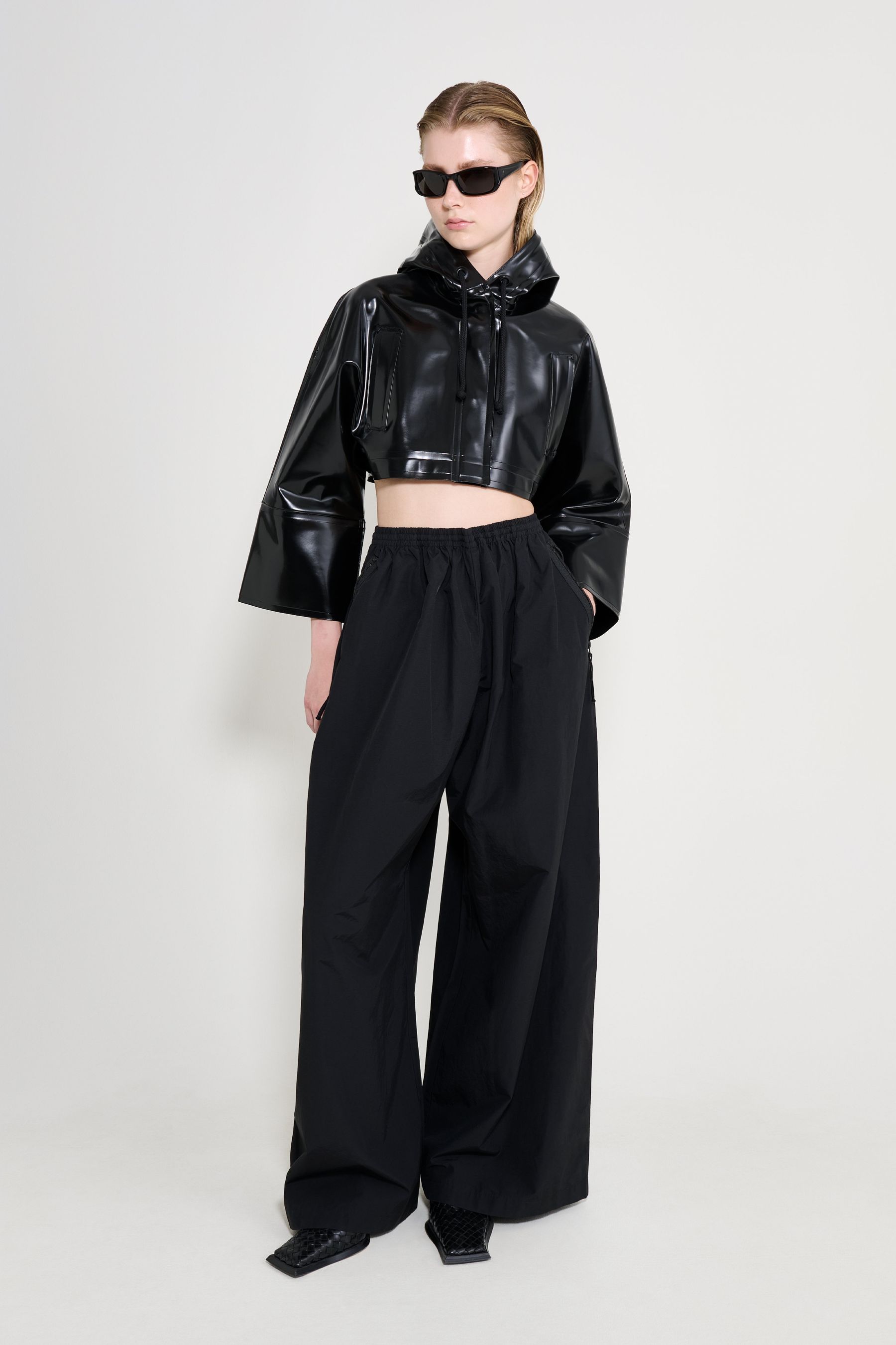 stutterheim lilla tre opal black women jackets raincoats