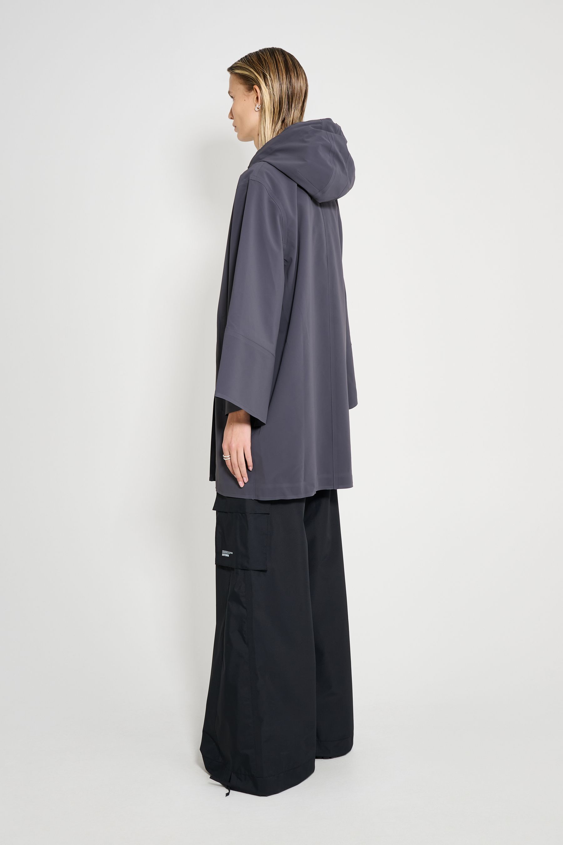 stutterheim lubban rain jacket mystic blue women jackets