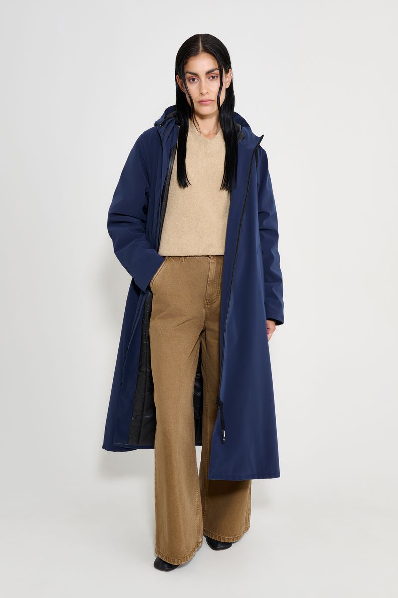 Stutterheim Mosebacke Long Matte Winter Coat