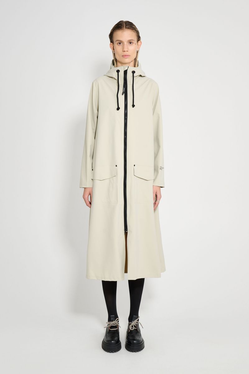 Stutterheim Mosebacke Long Patch Raincoat
