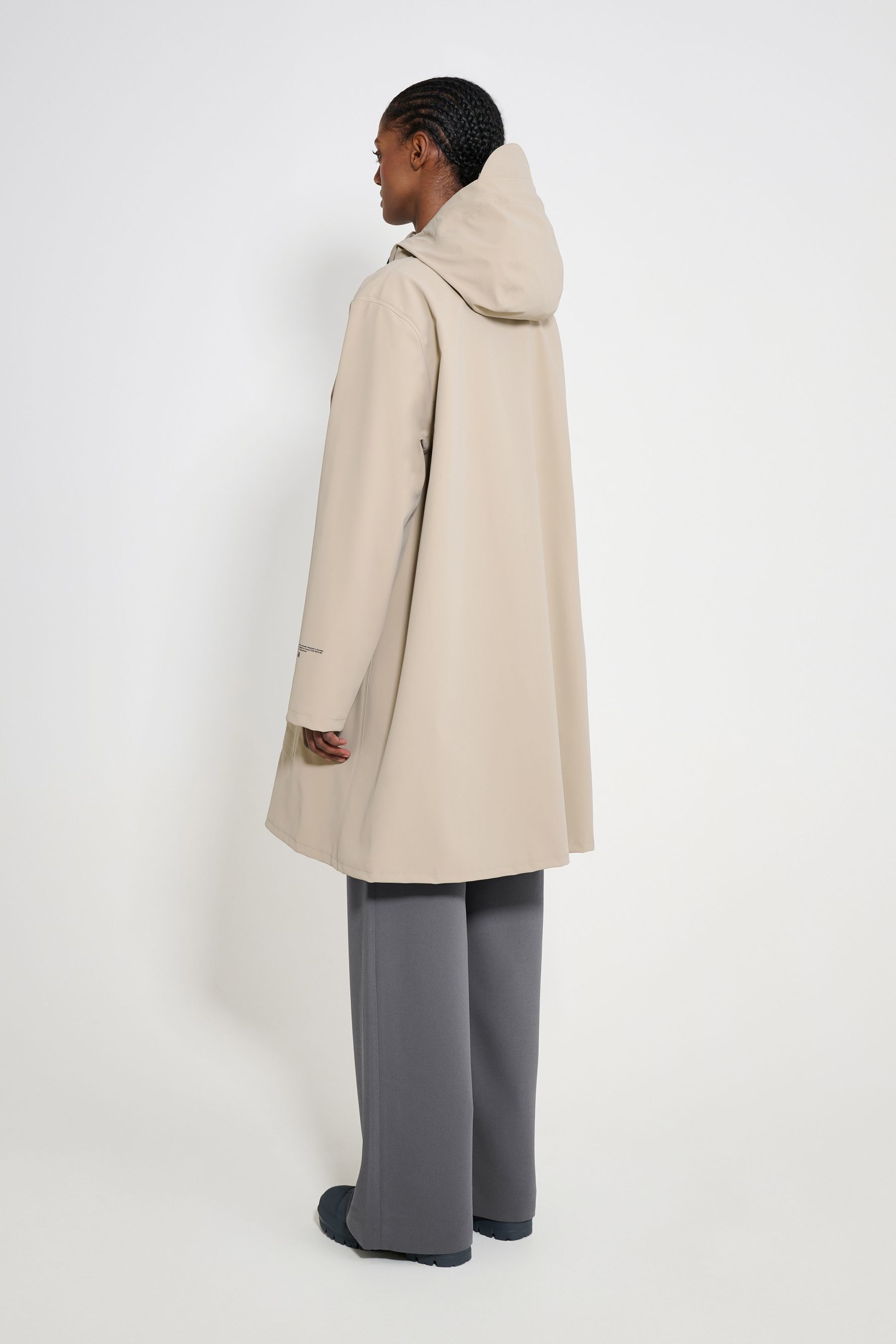 stutterheim mosebacke patch raincoat potato women jackets raincoats