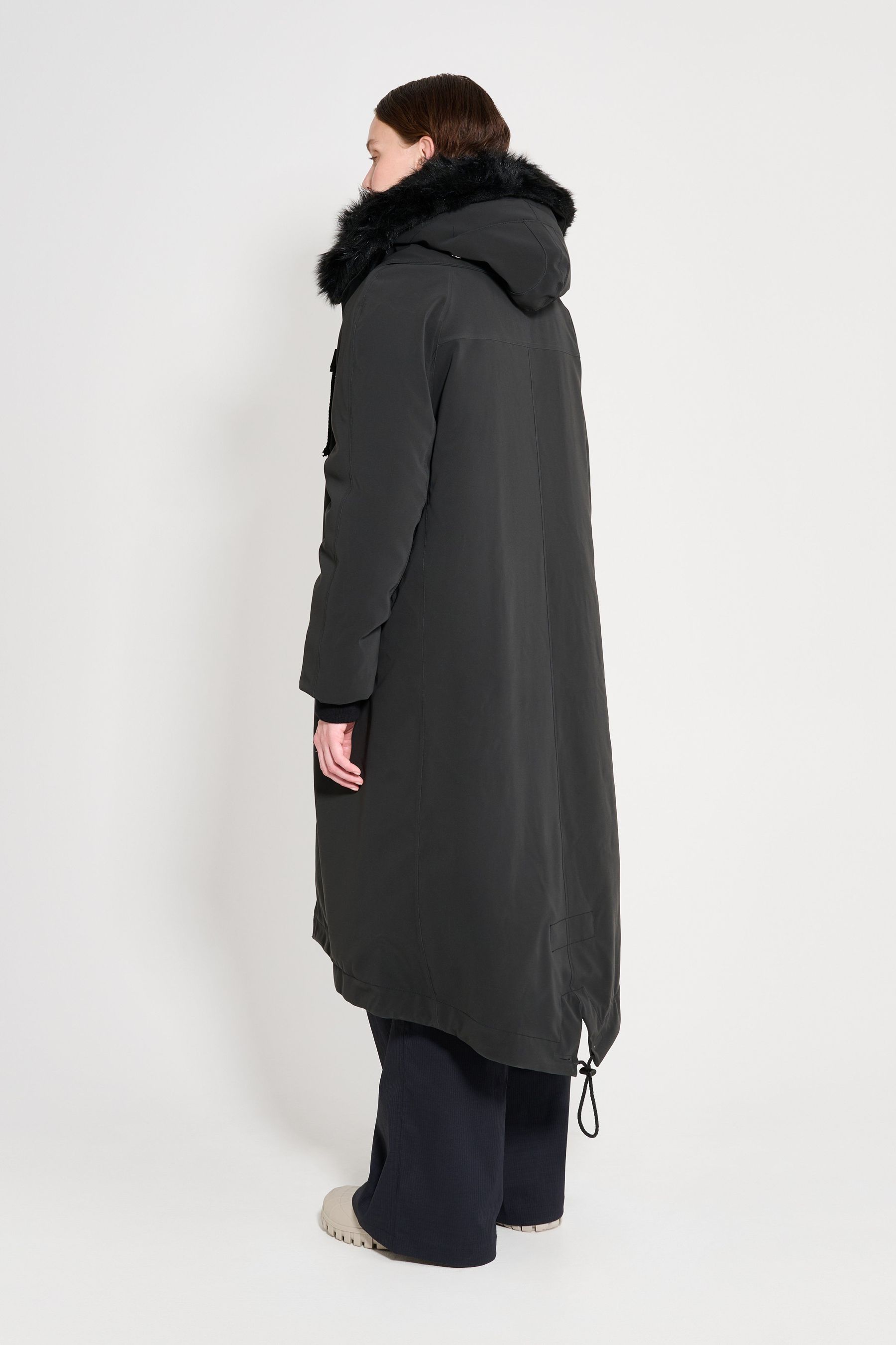 stutterheim pajala parka black mid-season-sale