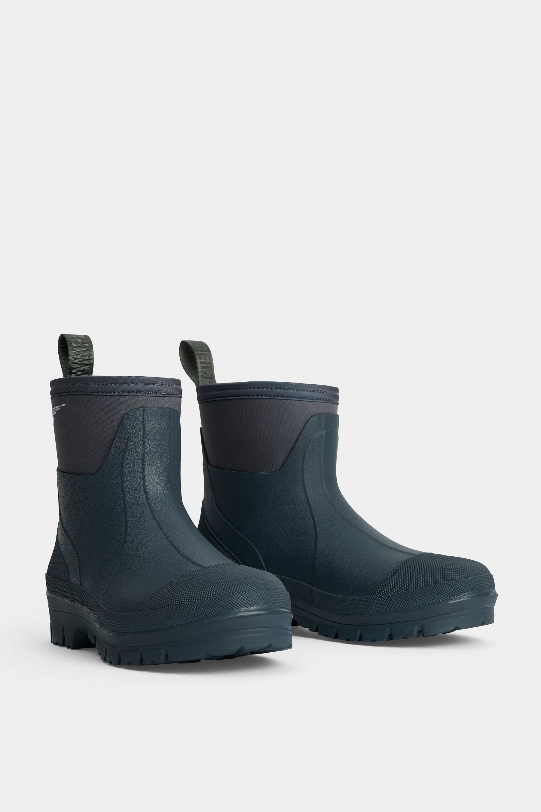 stutterheim puddle walker rain boots charcoal footwear chelsea-boots