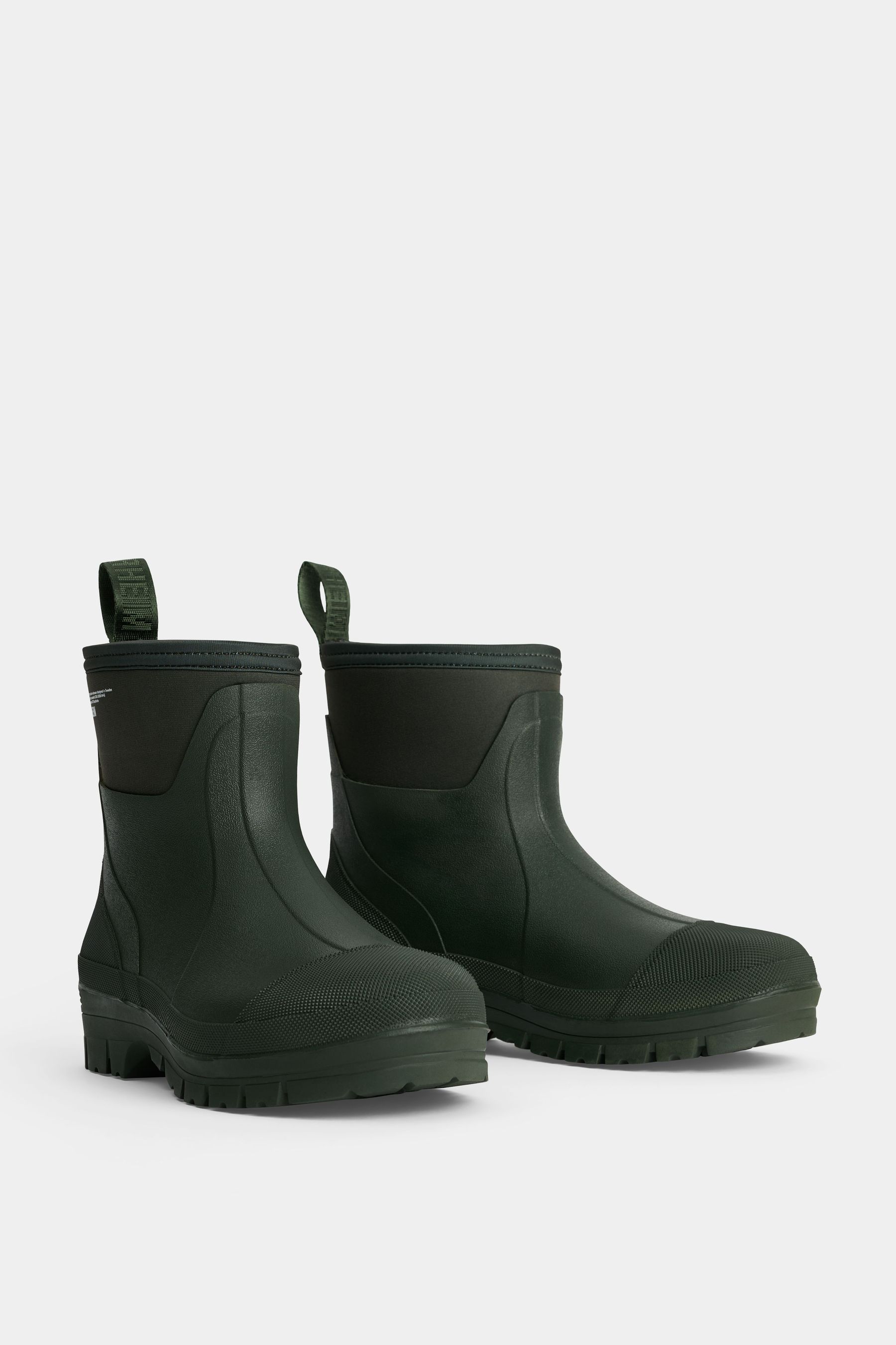 stutterheim puddle walker rain boots green footwear chelsea-boots
