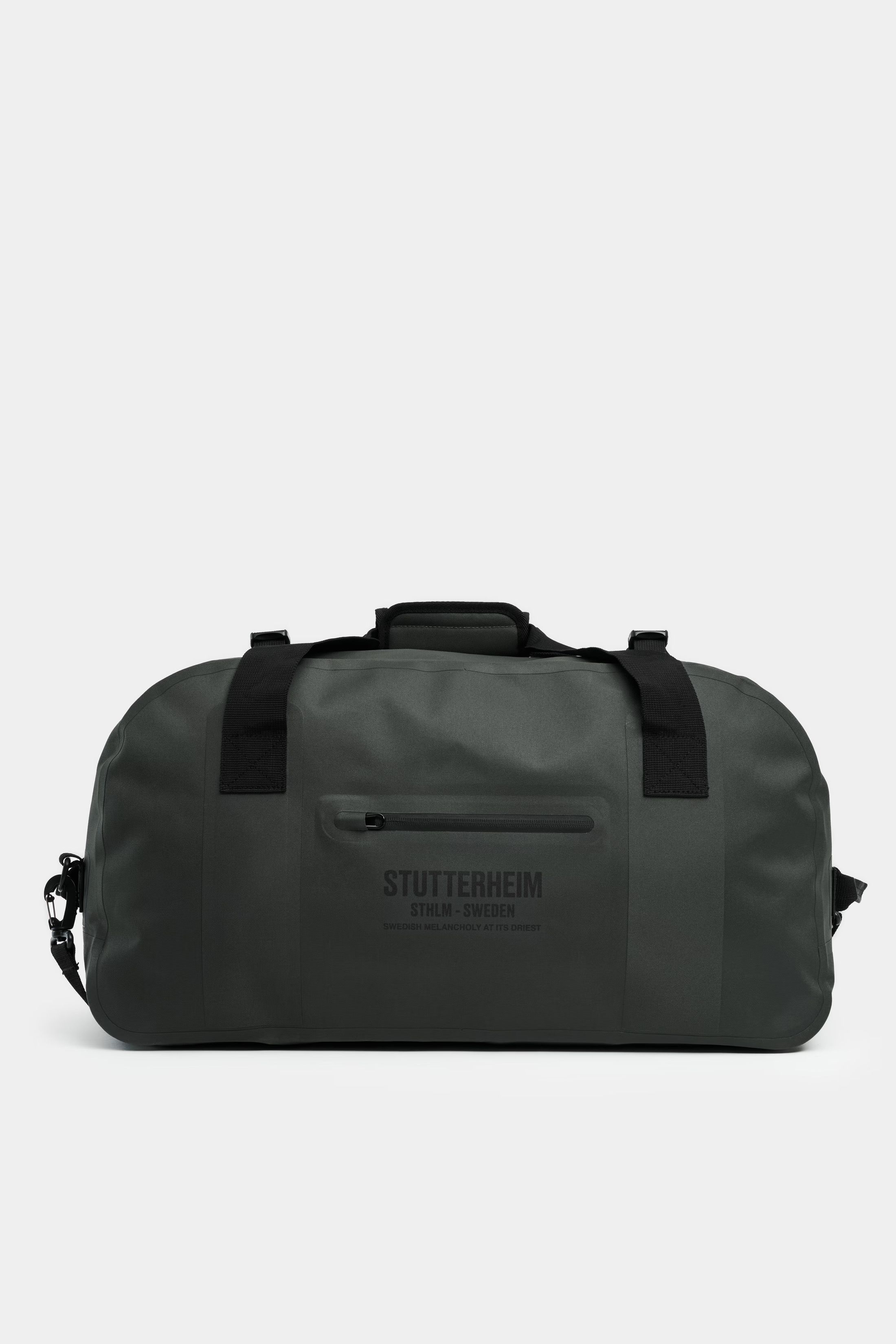stutterheim rain duffel bag 50l green accessories bags travel-bags