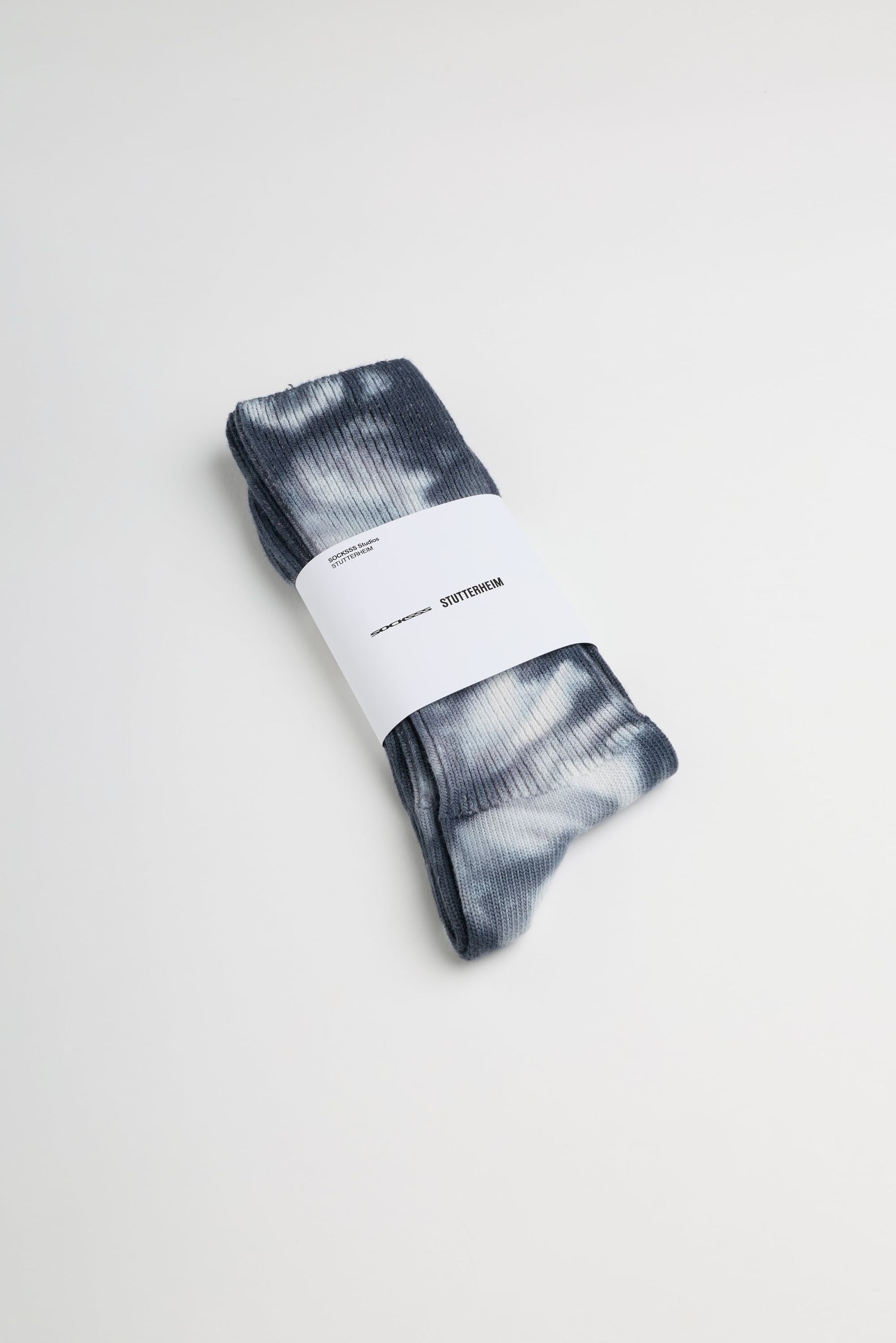 stutterheim socksss cloud-dye socks black collaborations