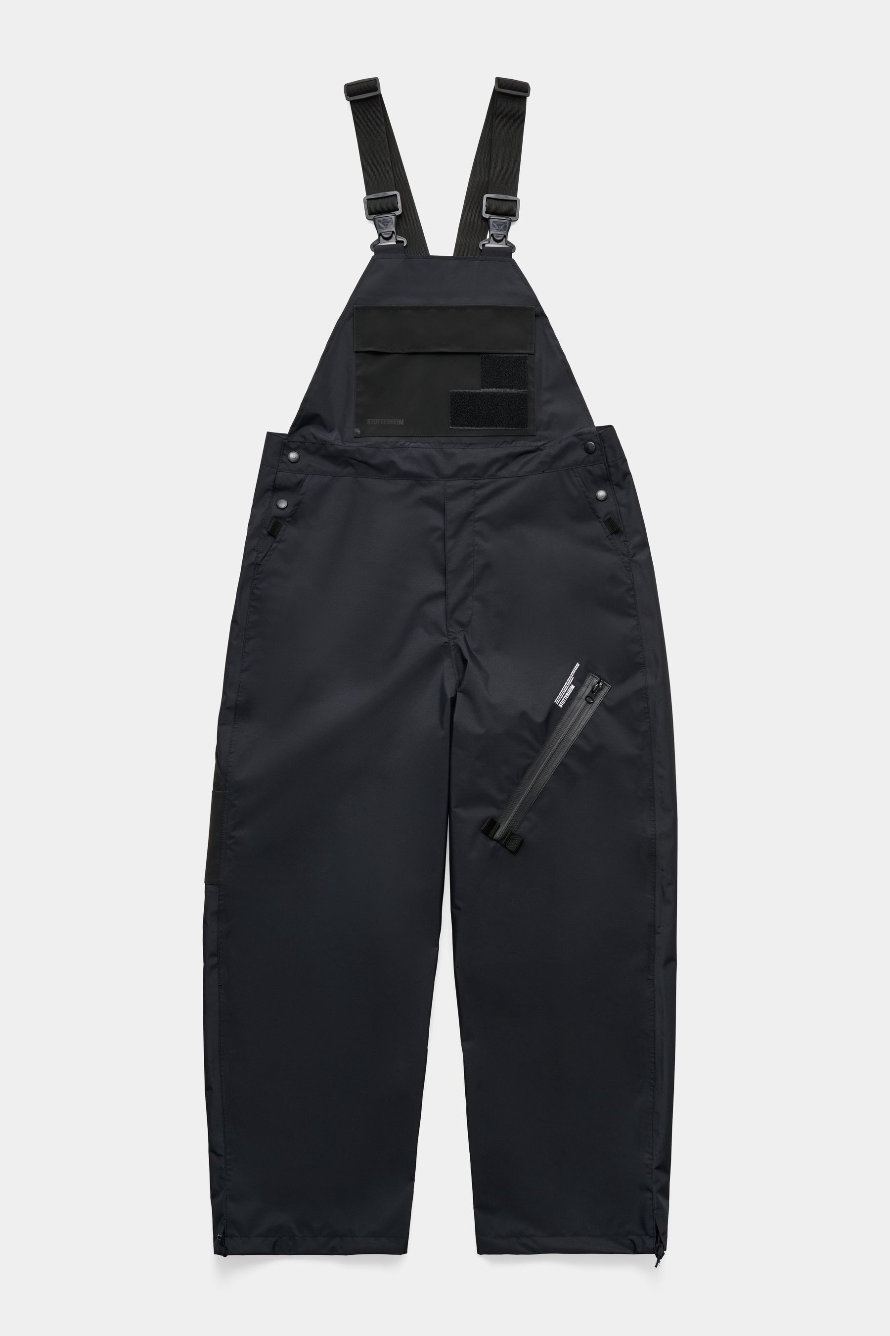 stutterheim space bib trousers black men