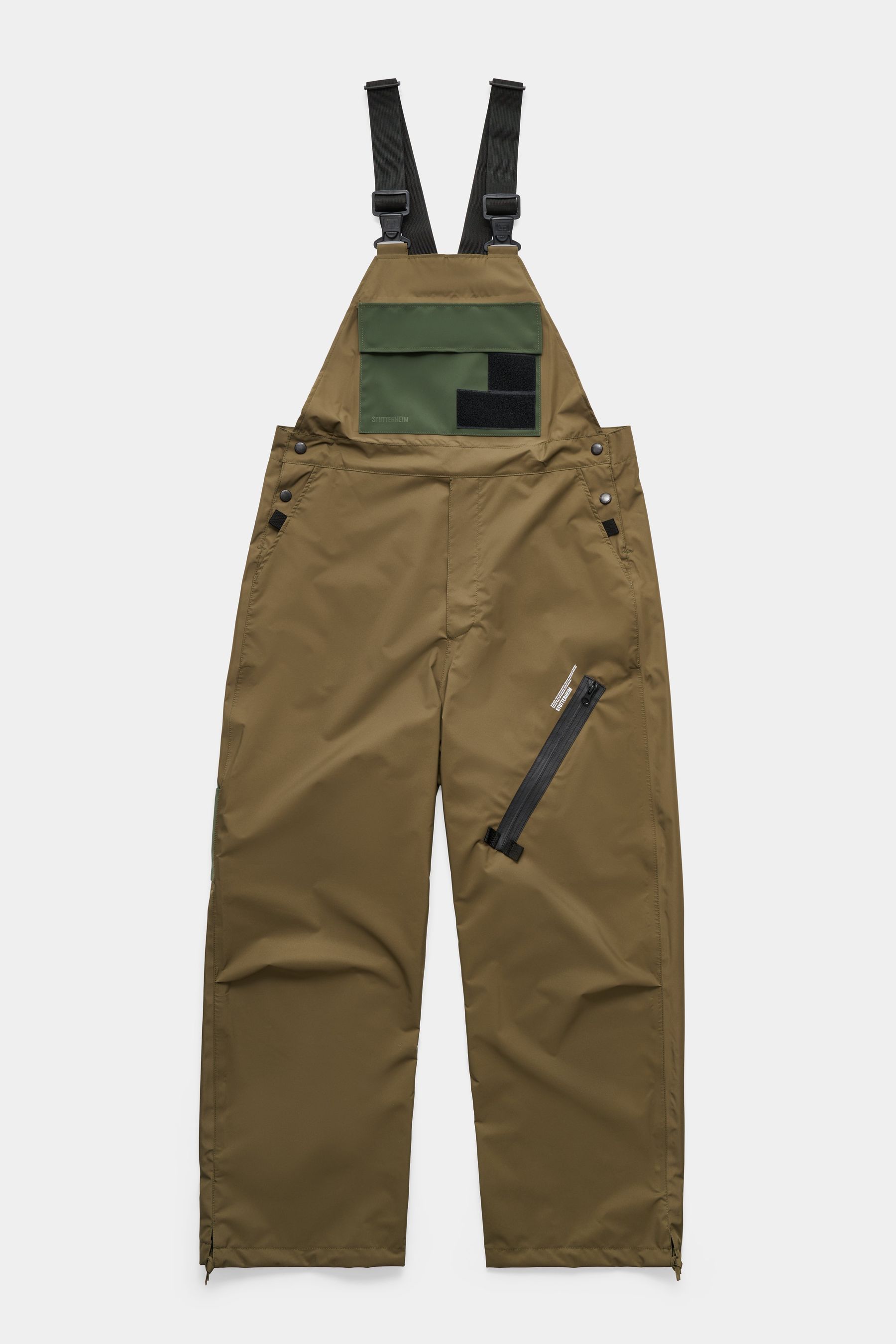stutterheim space bib trousers green women bottoms