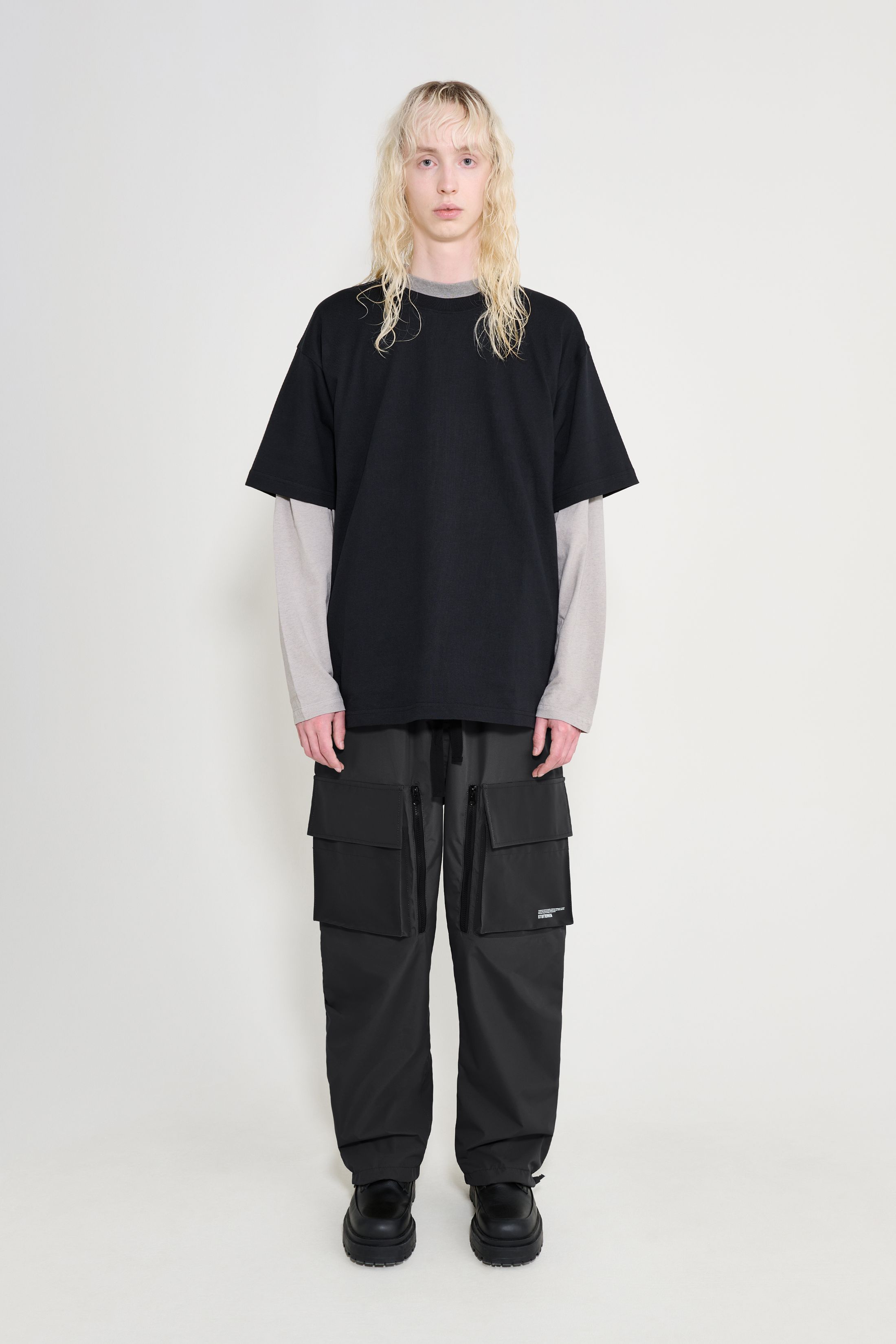 stutterheim space pocket trousers black men