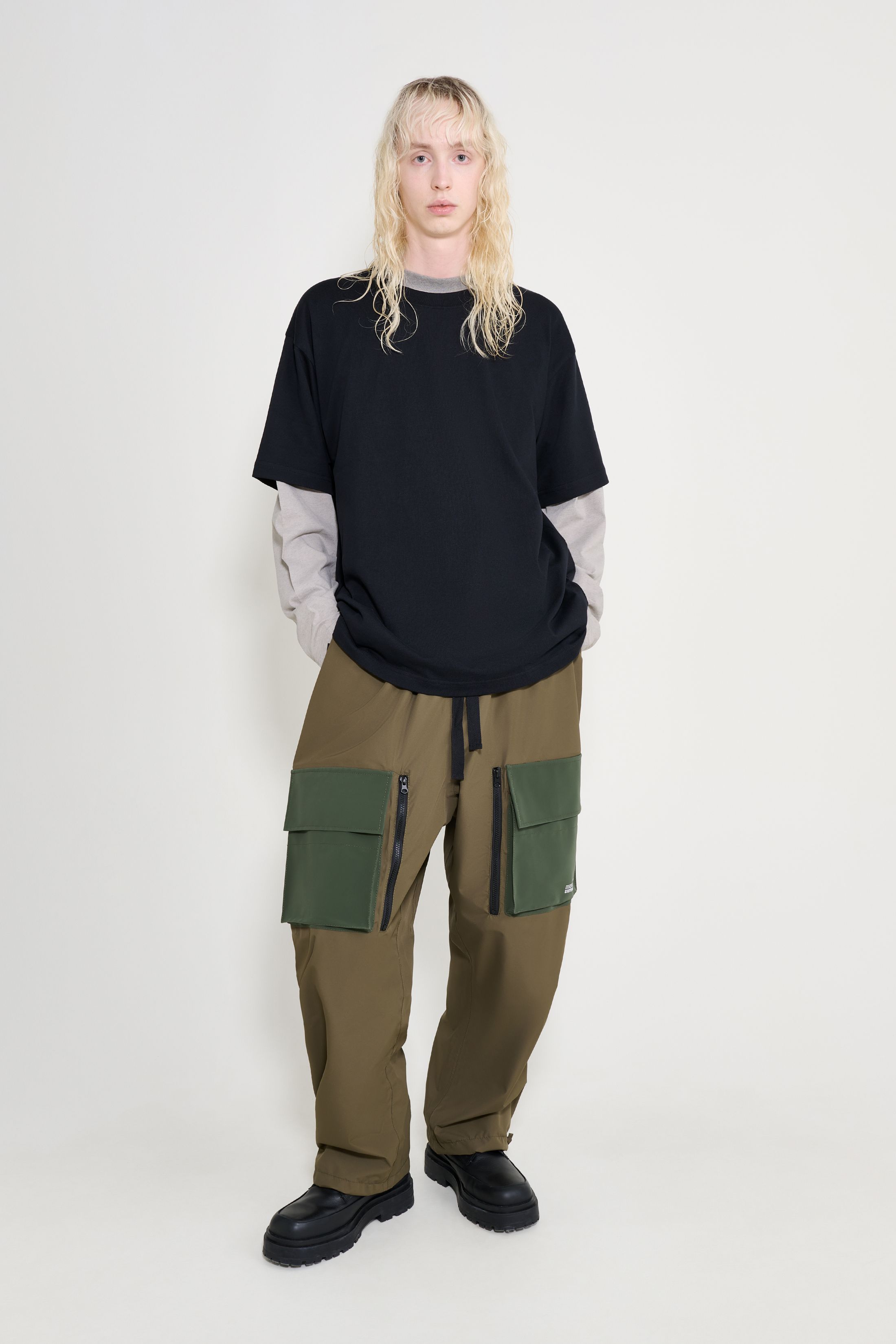 stutterheim space pocket trousers green men