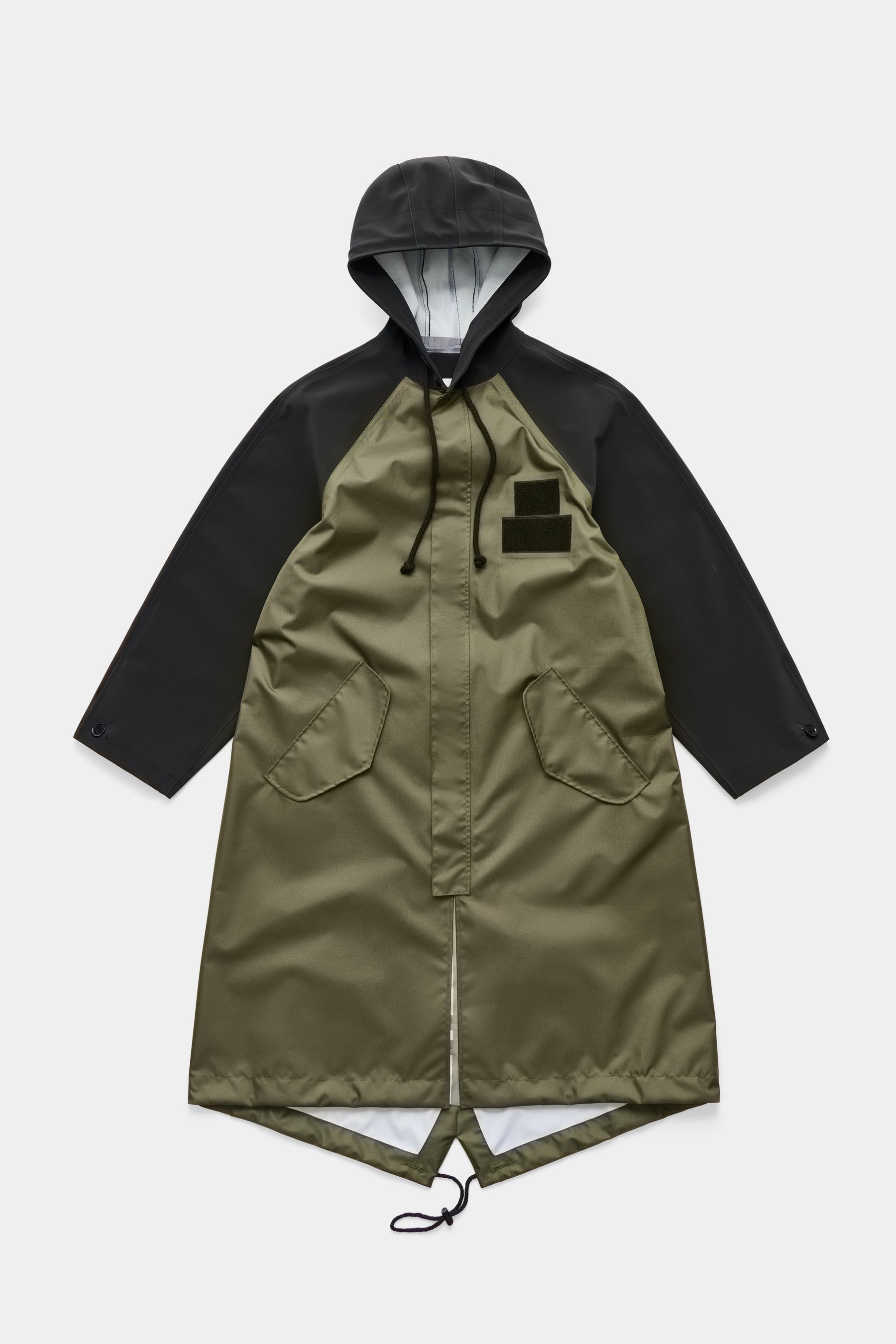 stutterheim stadshagen parka green/black women jackets long-raincoats