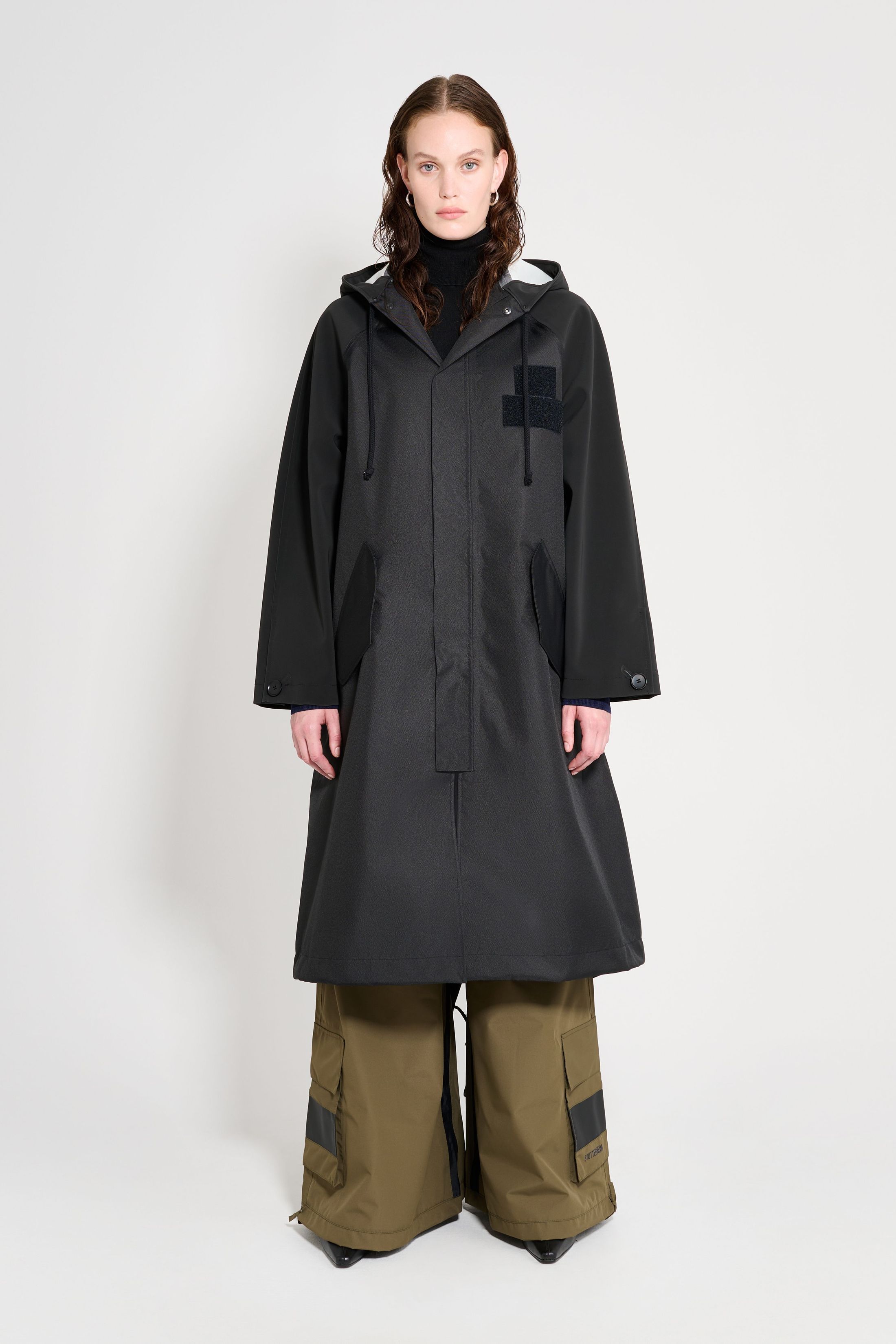 stutterheim stadshagen parka black women jackets