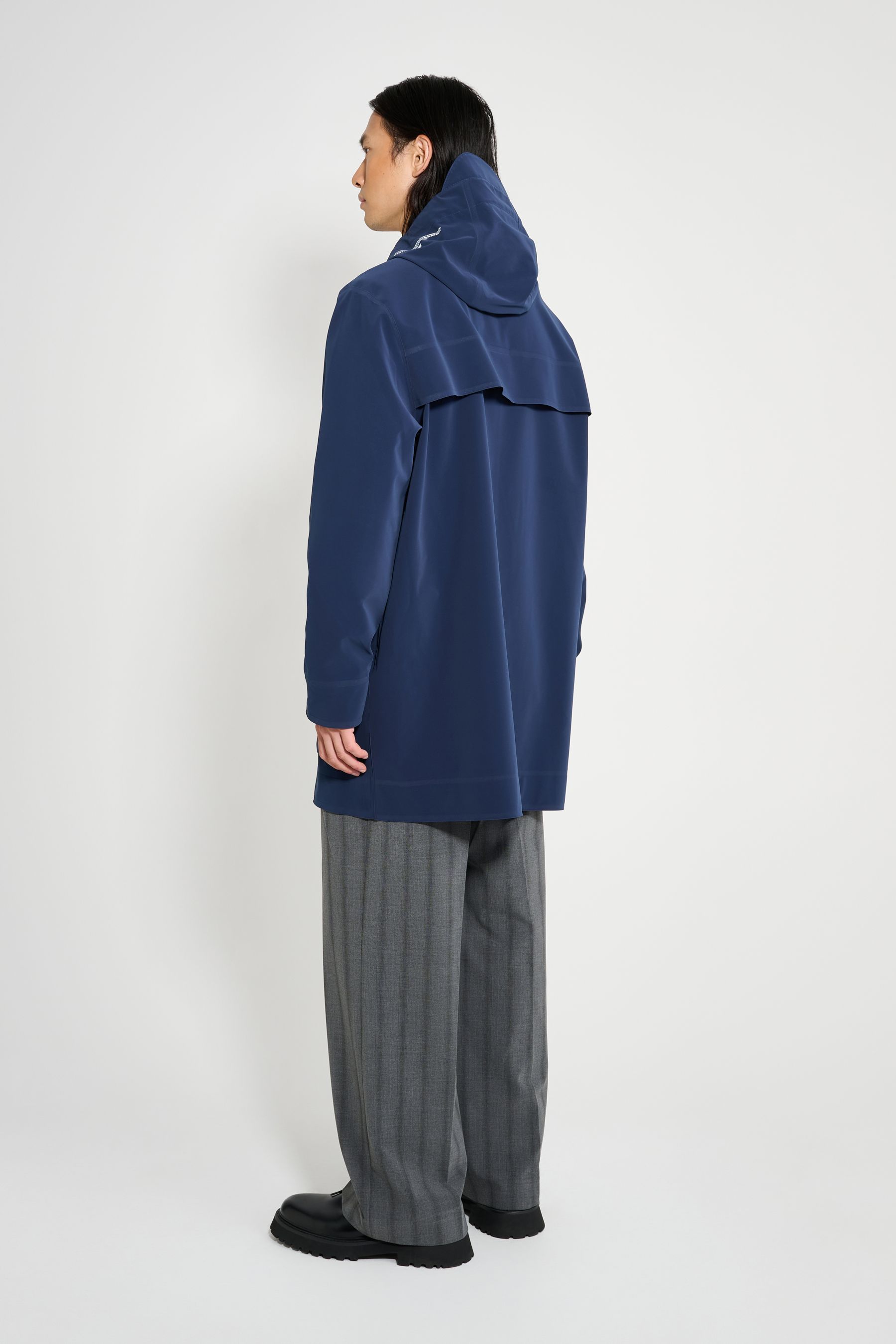 stutterheim stockholm 15 raincoat navy men jackets raincoats