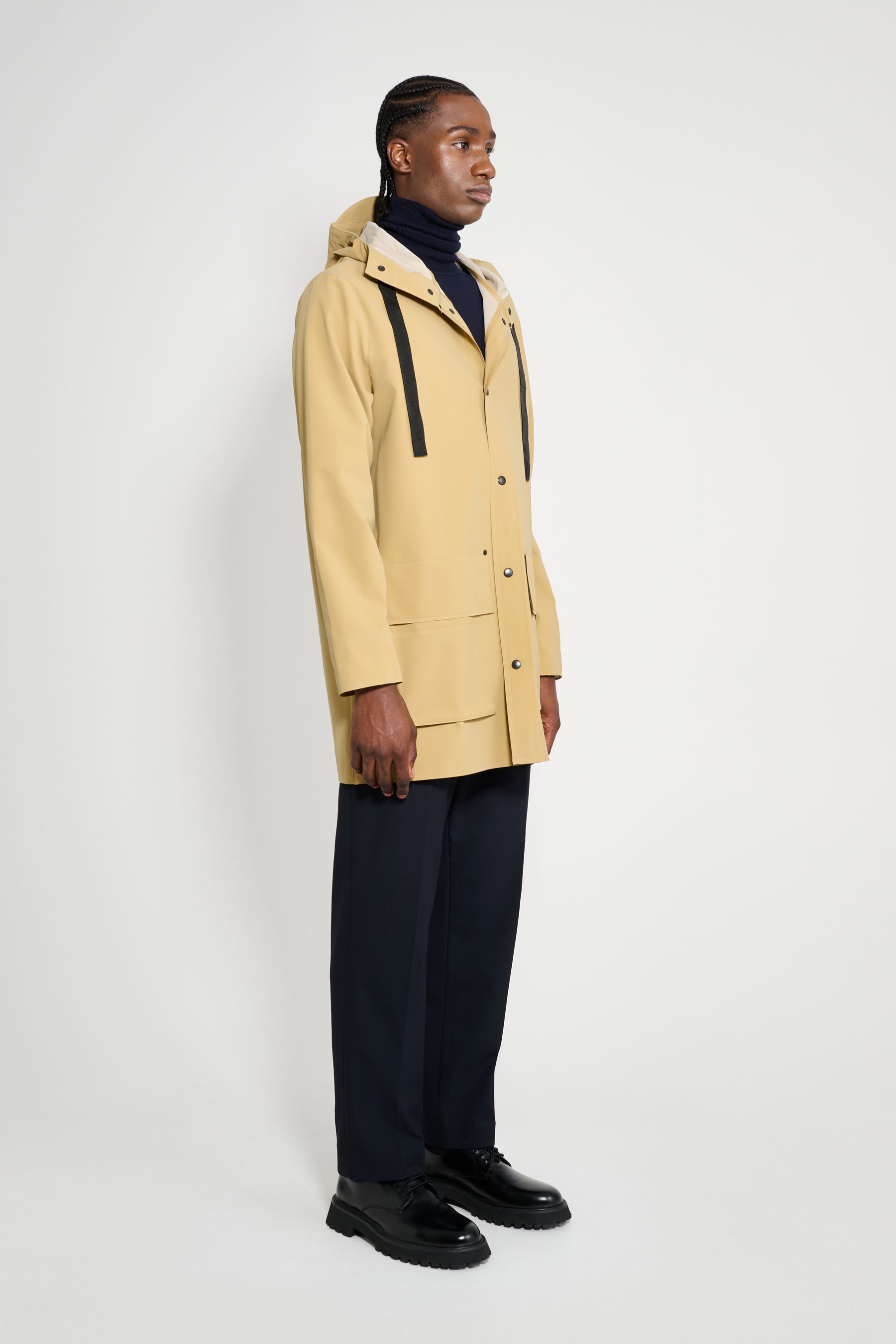 stutterheim stockholm 15 raincoat sand men jackets raincoats