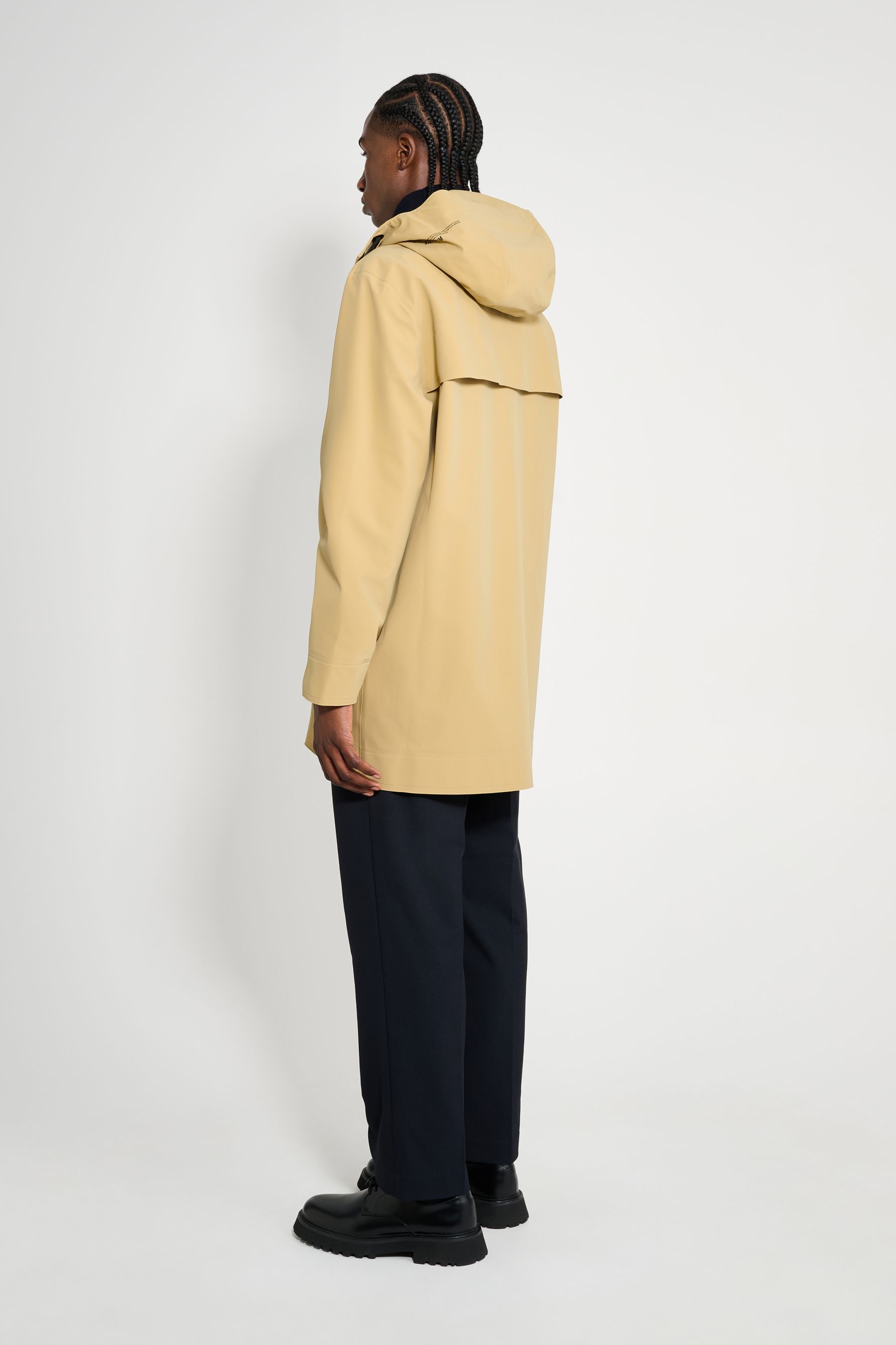 stutterheim stockholm 15 raincoat sand men jackets raincoats