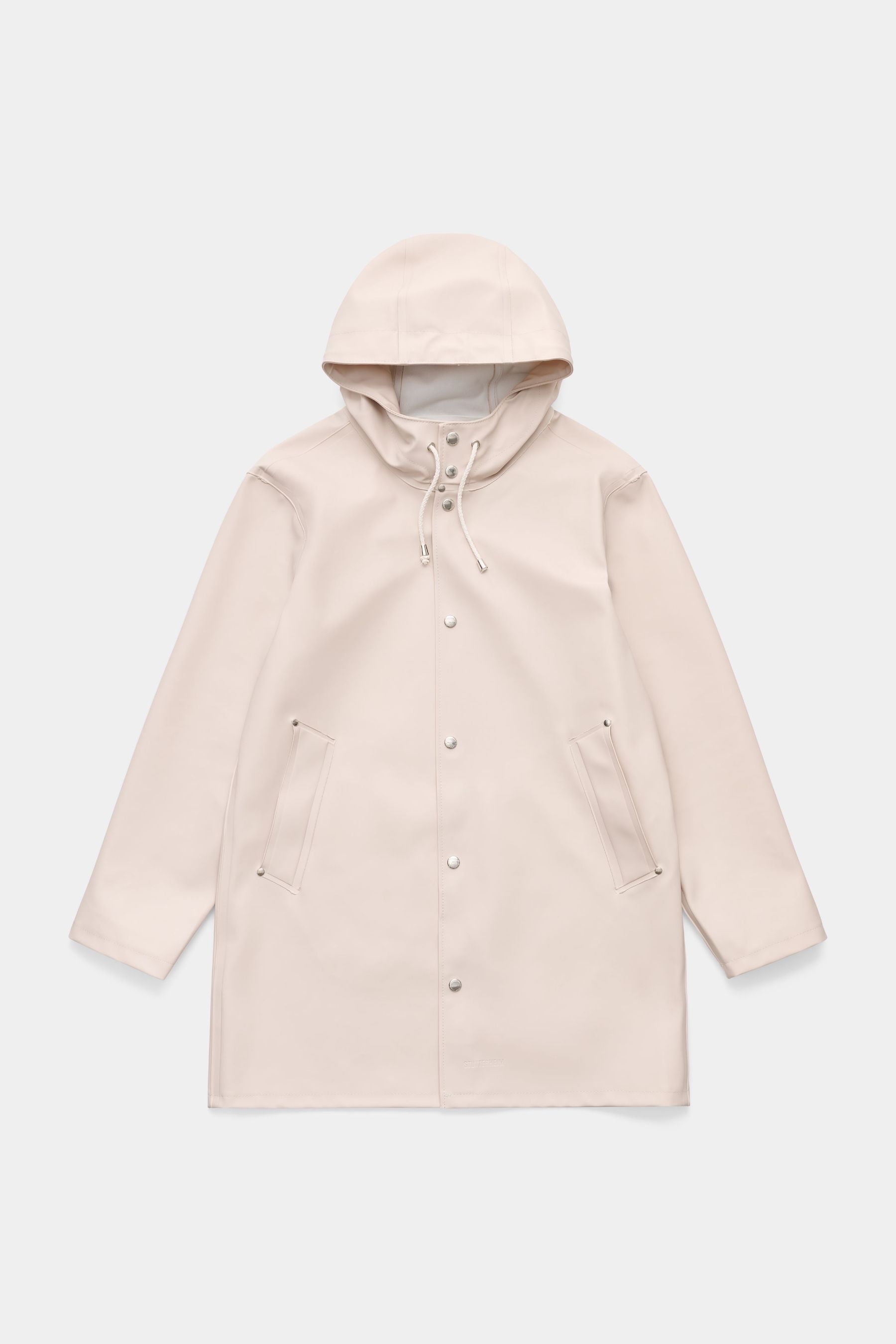 stutterheim stockholm original raincoat light sand men jackets raincoats
