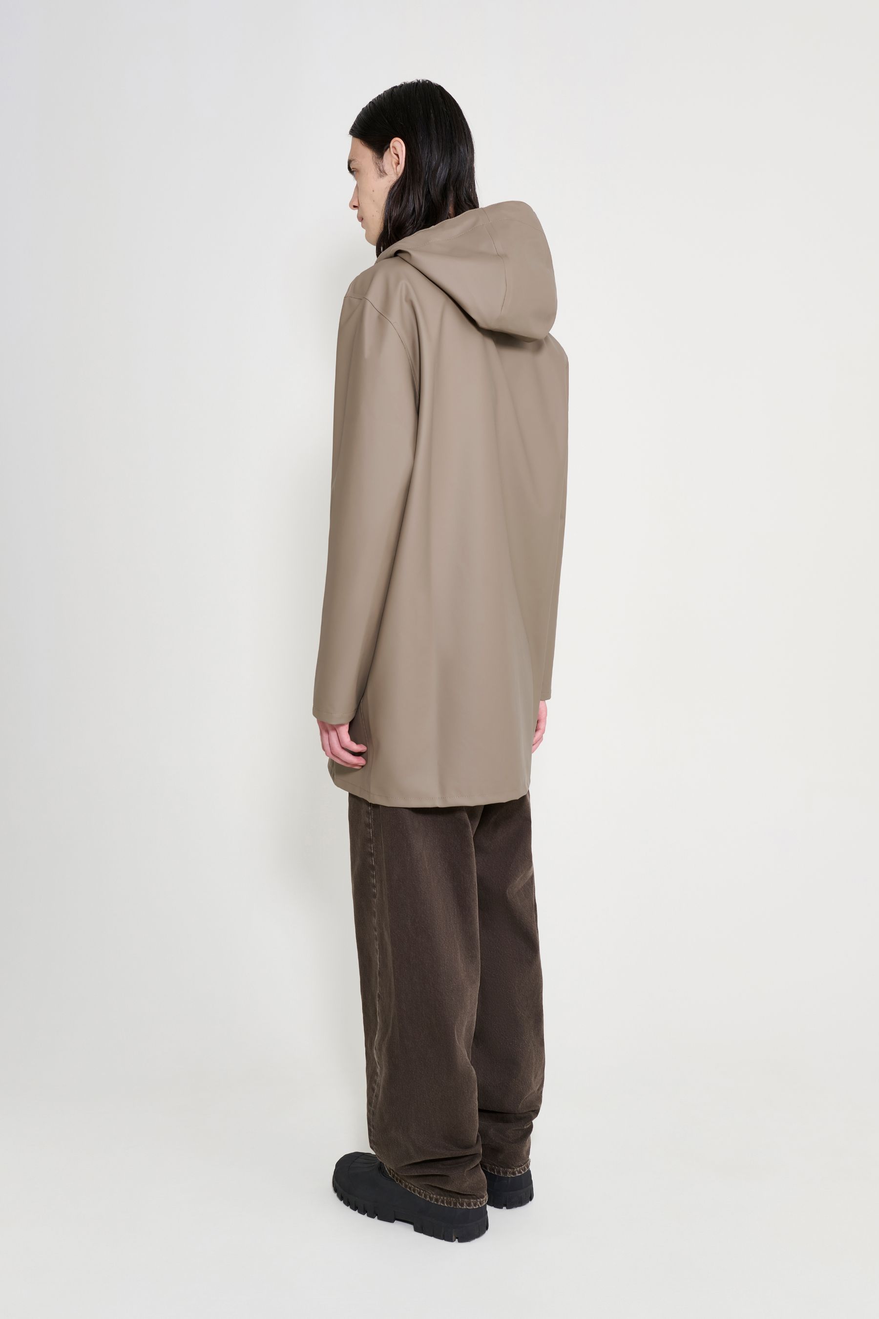 stutterheim stockholm lightweight raincoat mole men jackets raincoats