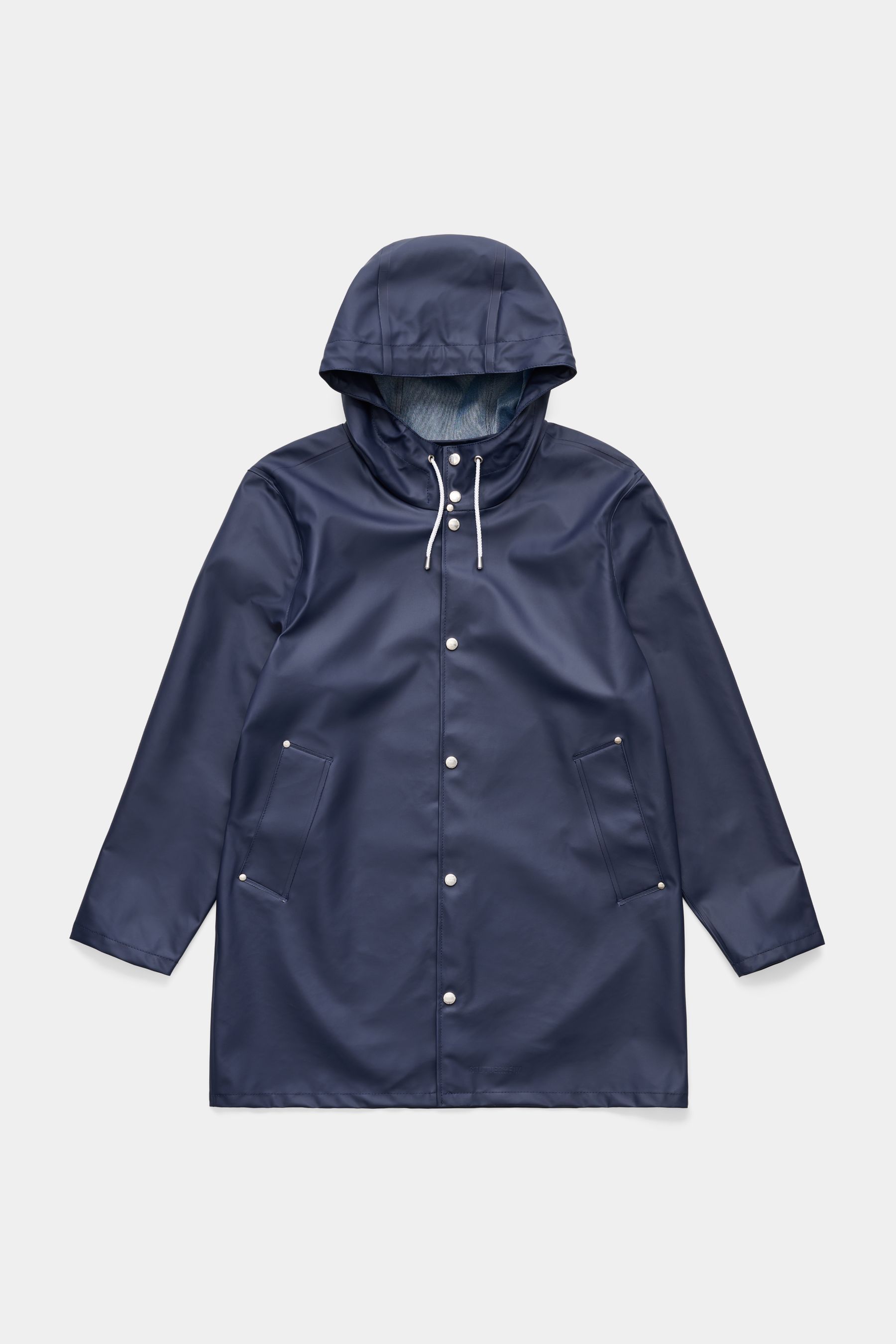 stutterheim stockholm lightweight raincoat navy men jackets raincoats
