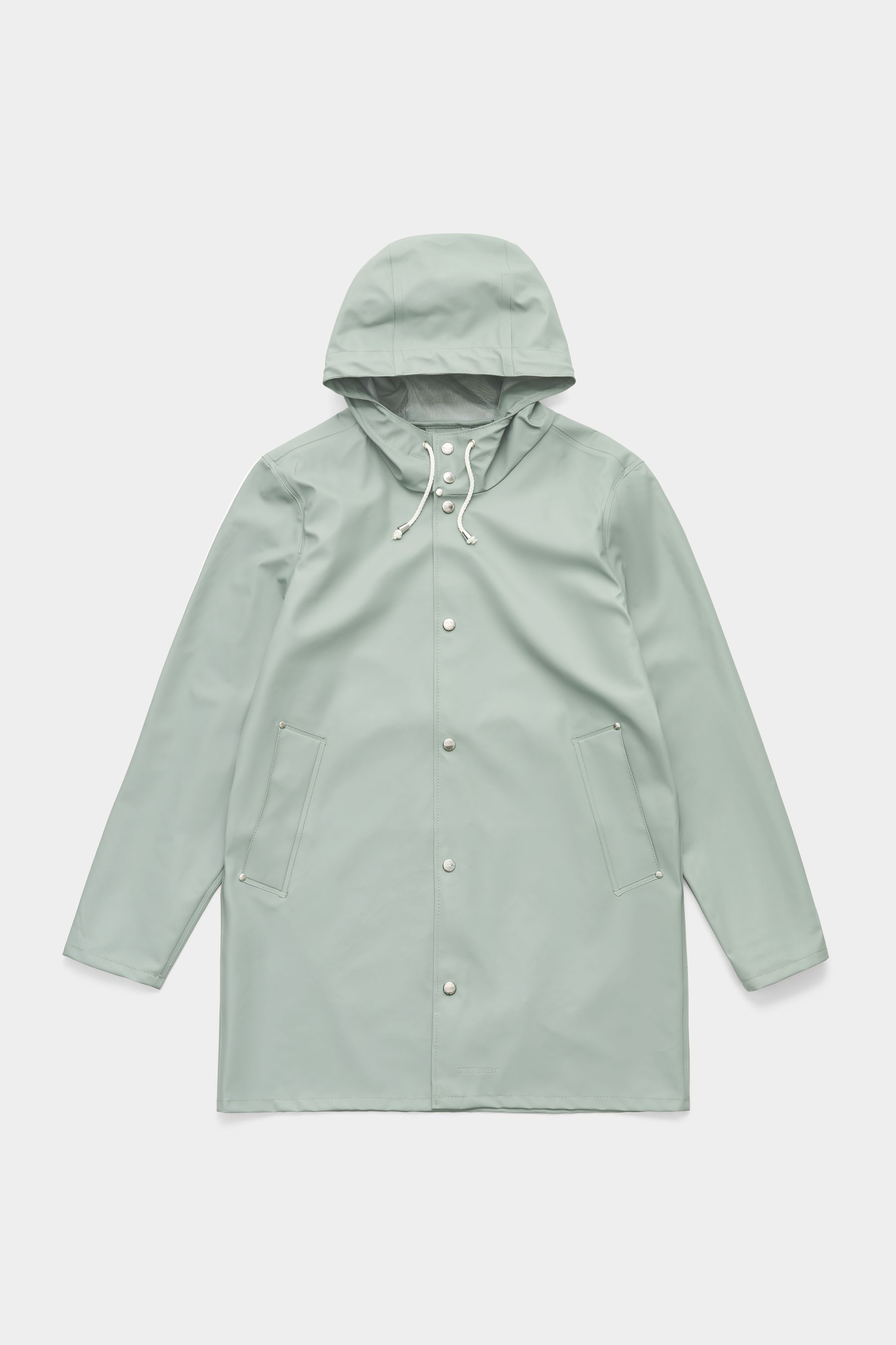 stutterheim stockholm lightweight raincoat sage women jackets raincoats